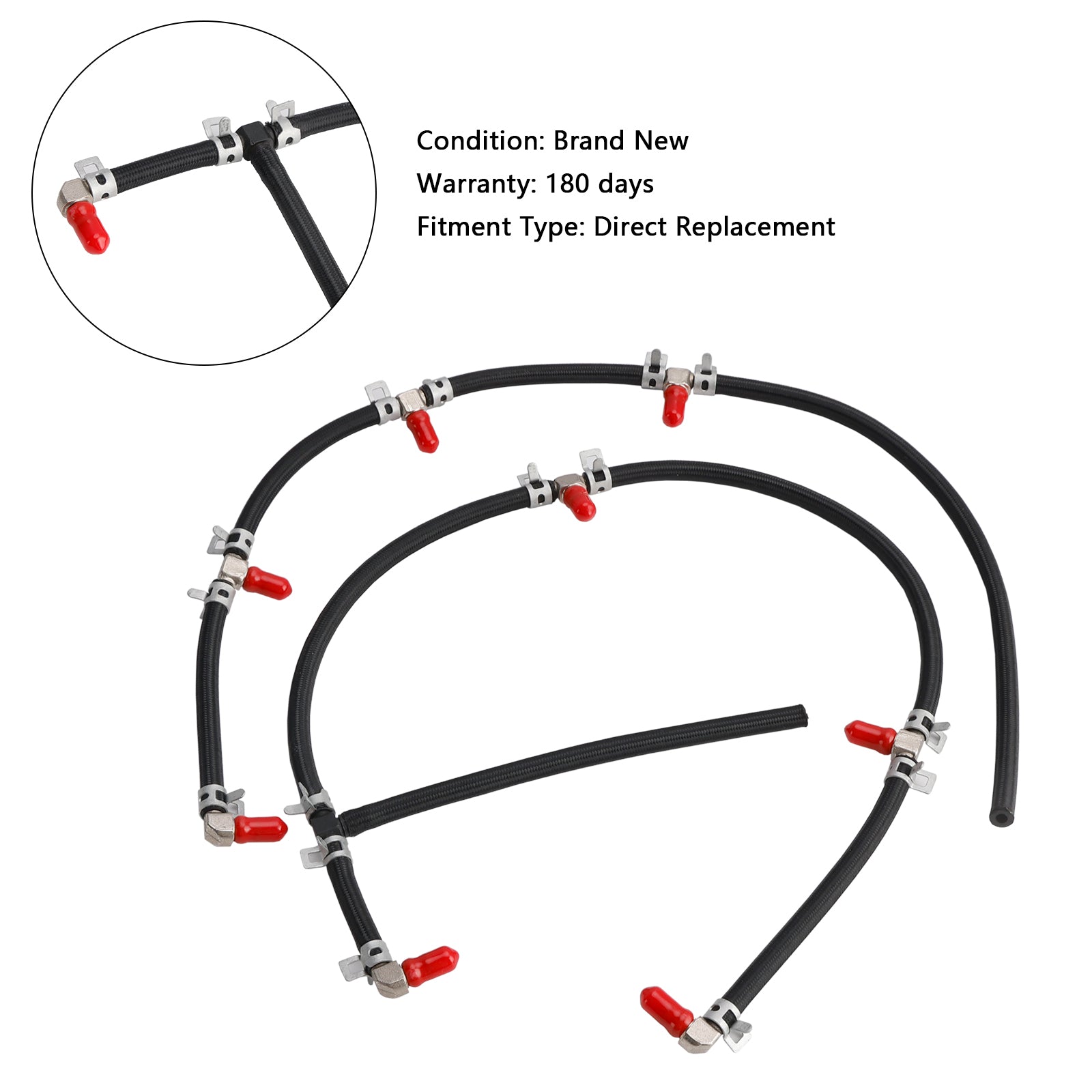 2004-2010 Duramax 6.6L Diesel Truck Motoren Brandstofinjector Retourleiding Kit