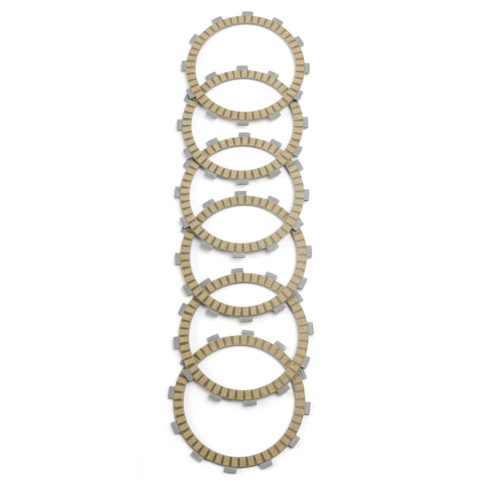 Clutch Friction Plate Kit for Kawasaki KR250 KR-I 1988-1989 KR-IR 1989-1990