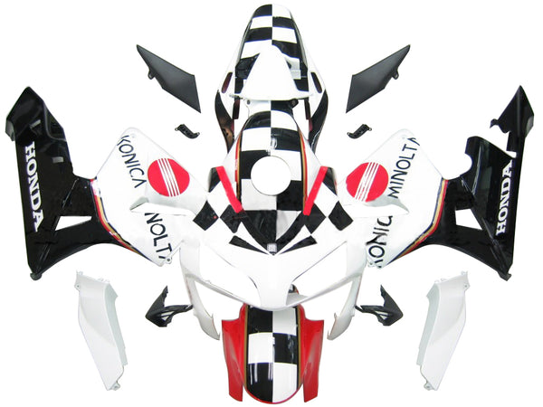 2003-2004 Honda CBR 600 RR Konica Checker Design Racing Fairings Generic