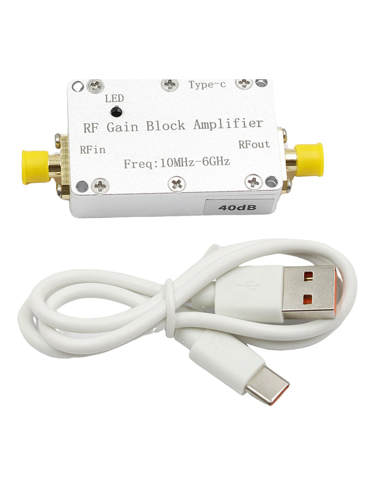 Amplificateur RF 10m-6GHz 10 dB 20db 30 dB 40 dB High gain Driver Receiving Amplificateur