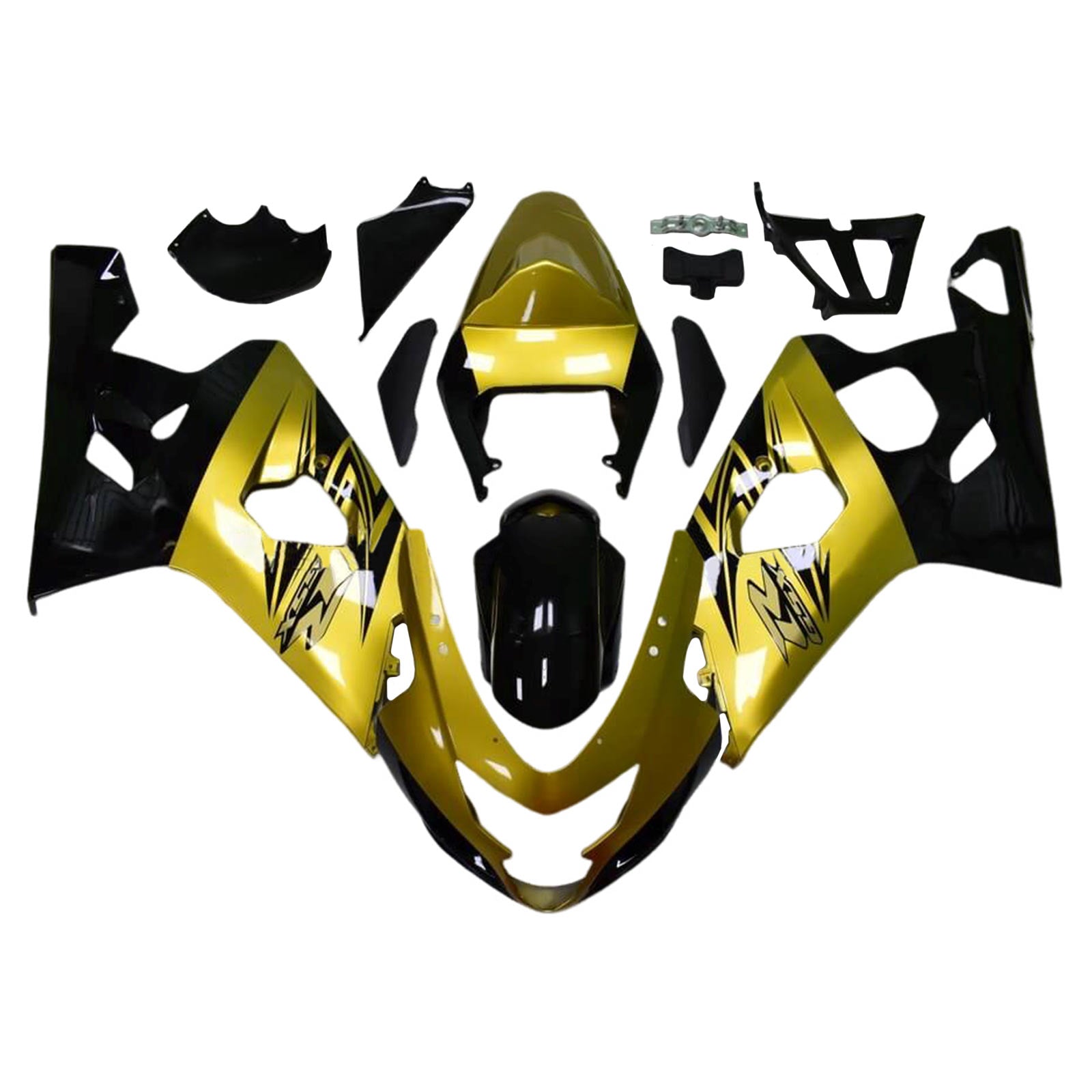 2004-2005 Suzuki GSXR 600/750 K4 Injectiekuipset Carrosserie Kunststof ABS