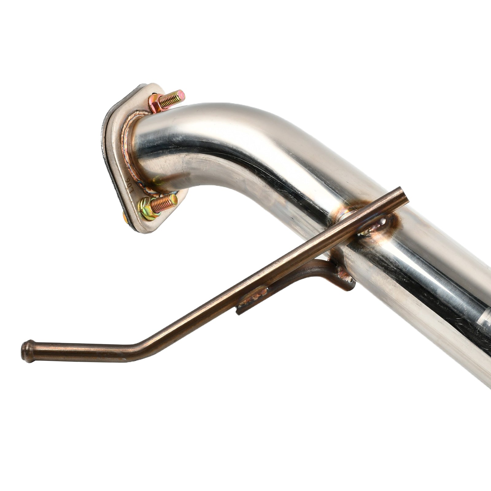 2008-2013 Infiniti G37 2dr Coupe Eje trasero Silenciador Tubo de escape Acero inoxidable