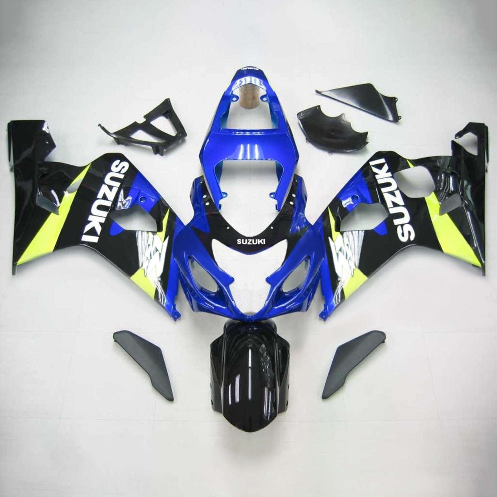 2004-2005 Suzuki GSXR 600/750 K4 Amotopart Injectiekuipset Carrosserie Kunststof ABS #115