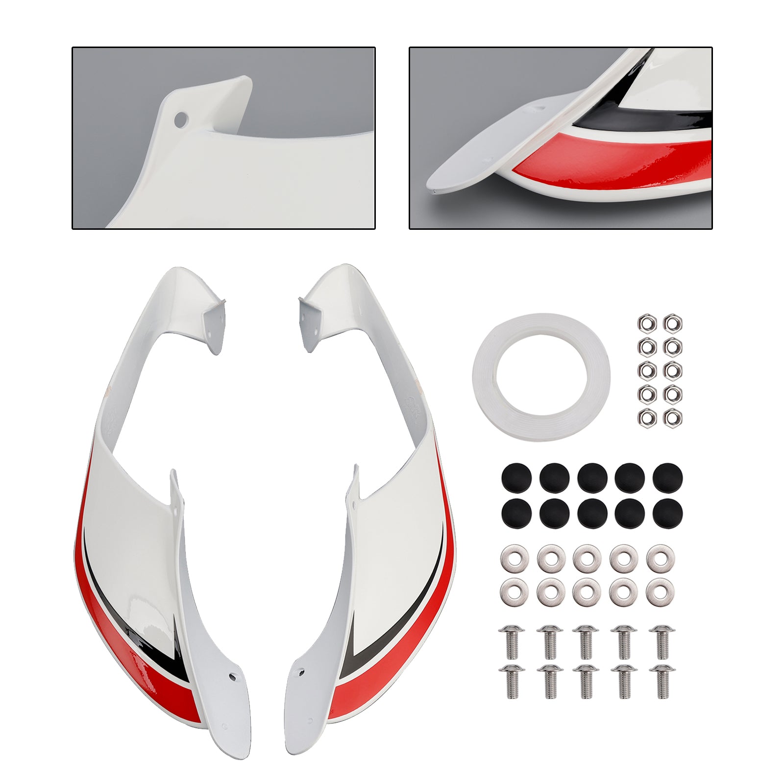 2021-2024 Yamaha YZF R1 R1M ailes latérales avant ailes becquet carénage