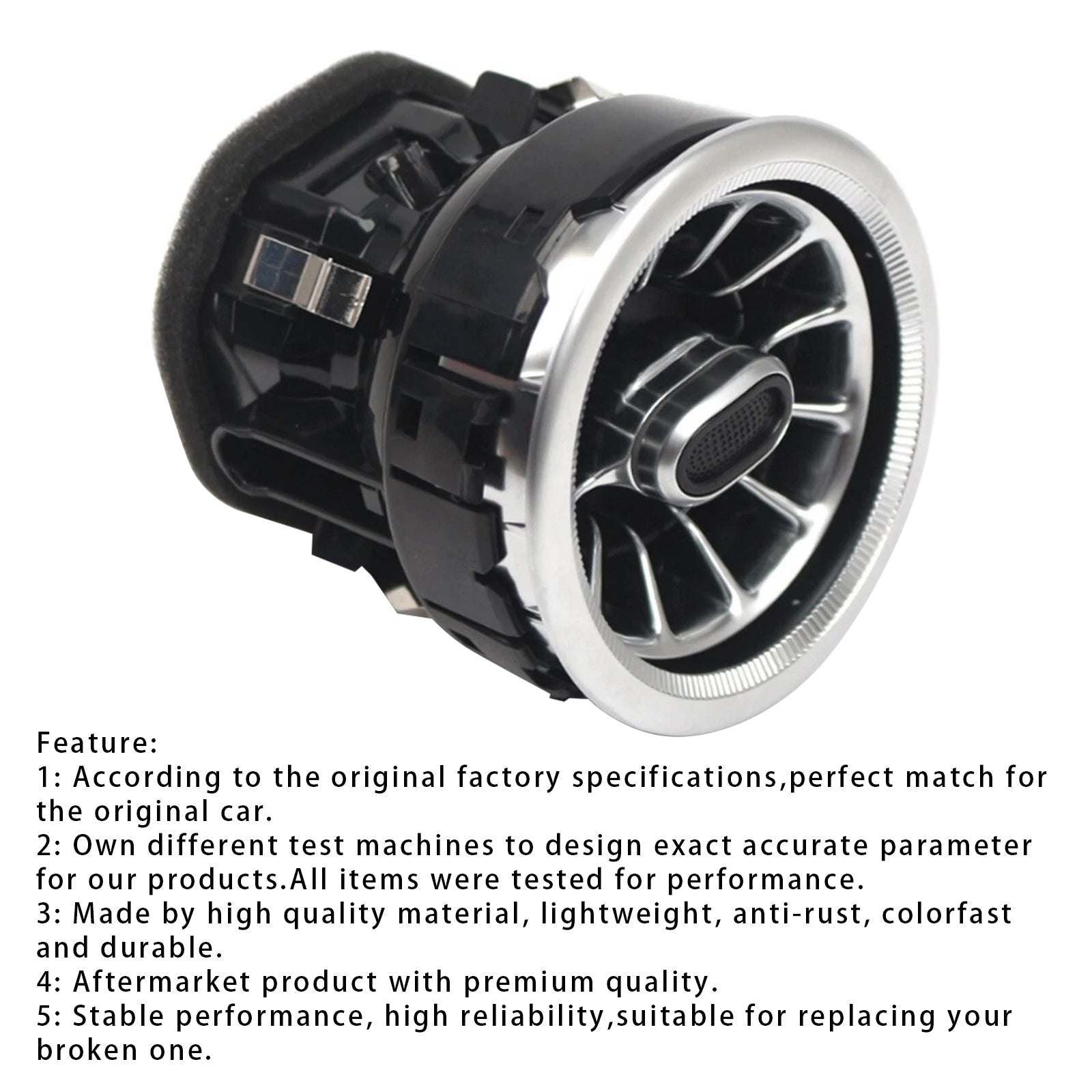 Mercedes Benz Classe V 2014-2021 W447 Saída de ar do painel do Vito A4478308602