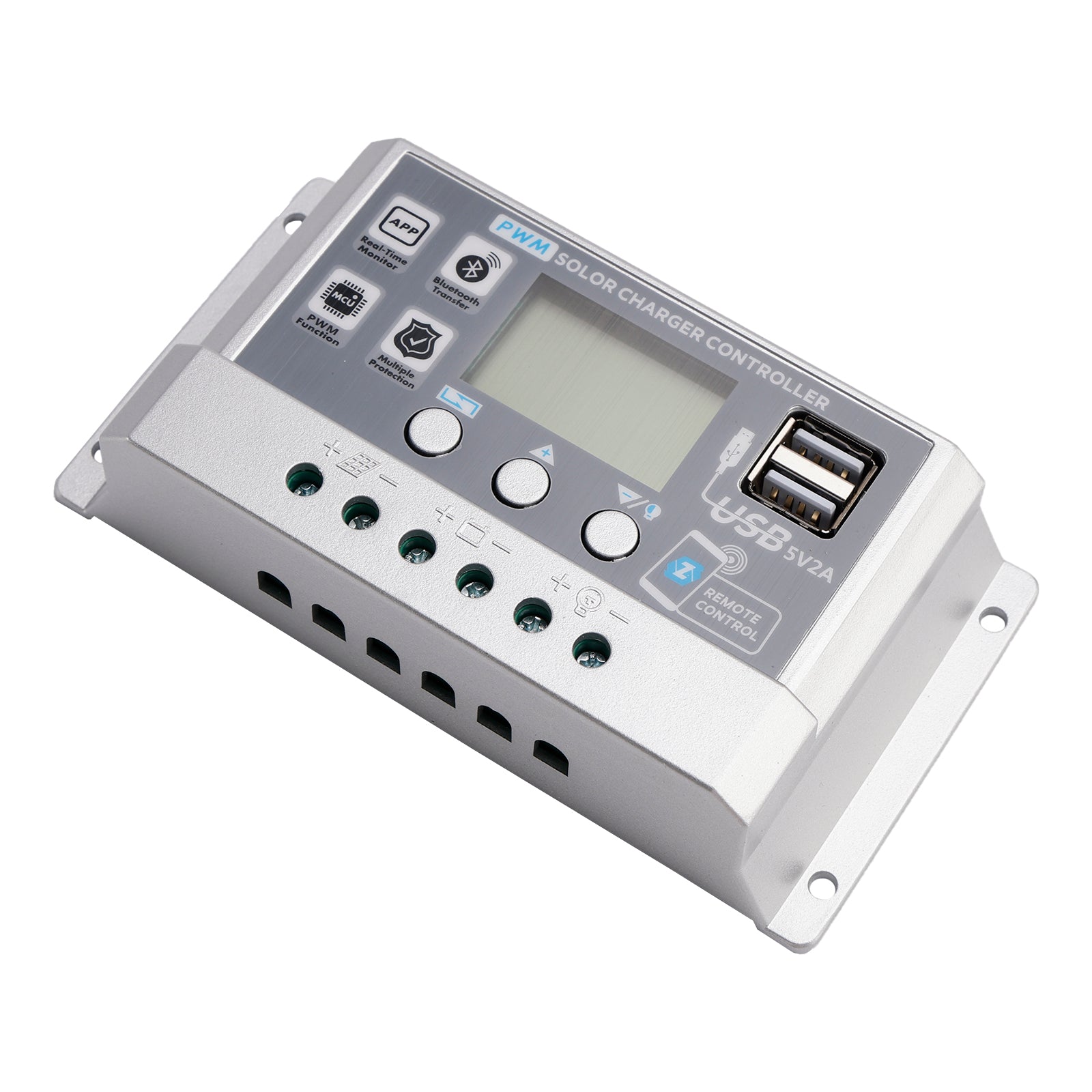 10A-60A PWM zonnecontroller Mobiele APP Intelligente bediening zonnecontroller