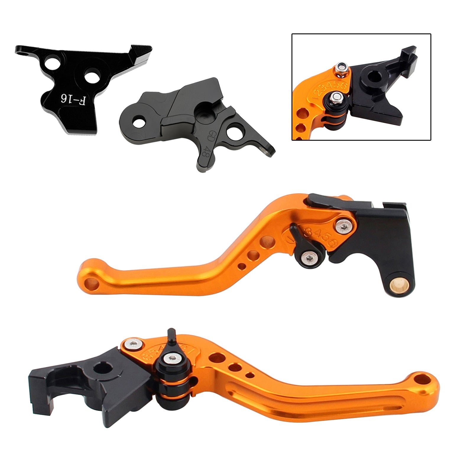 2022-2023 Harley x350 nova alavanca de freio de embreagem curta