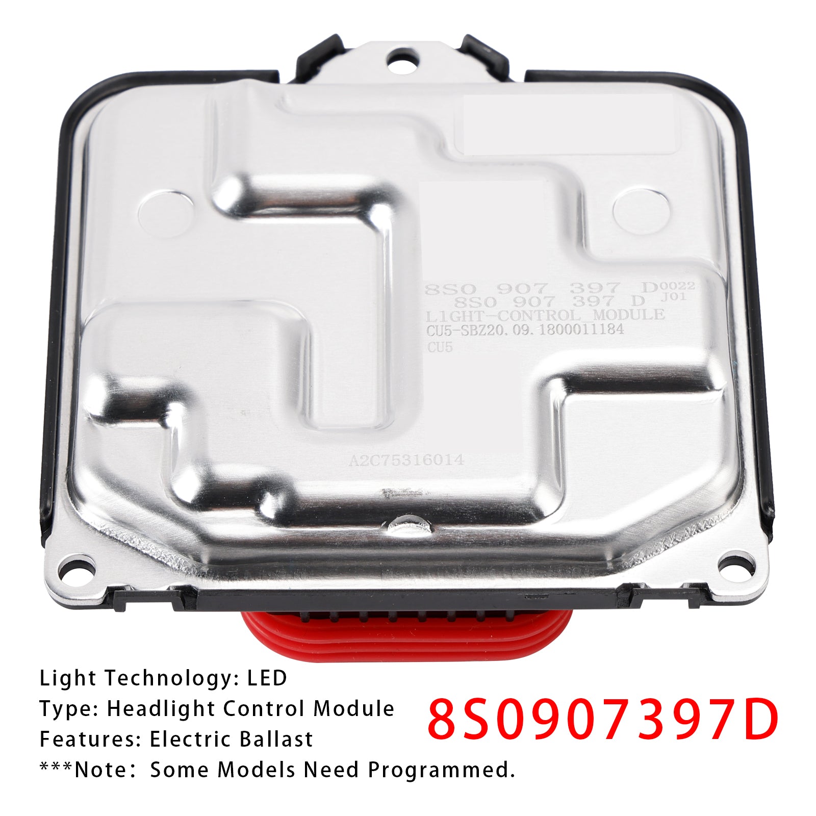 2016-2020 Audi A3 S3 RS3 8V 8VA 8VM facelift 1.0 1.4 2.0 TFSI 1.6 2.0 TDI LED Light Control Module