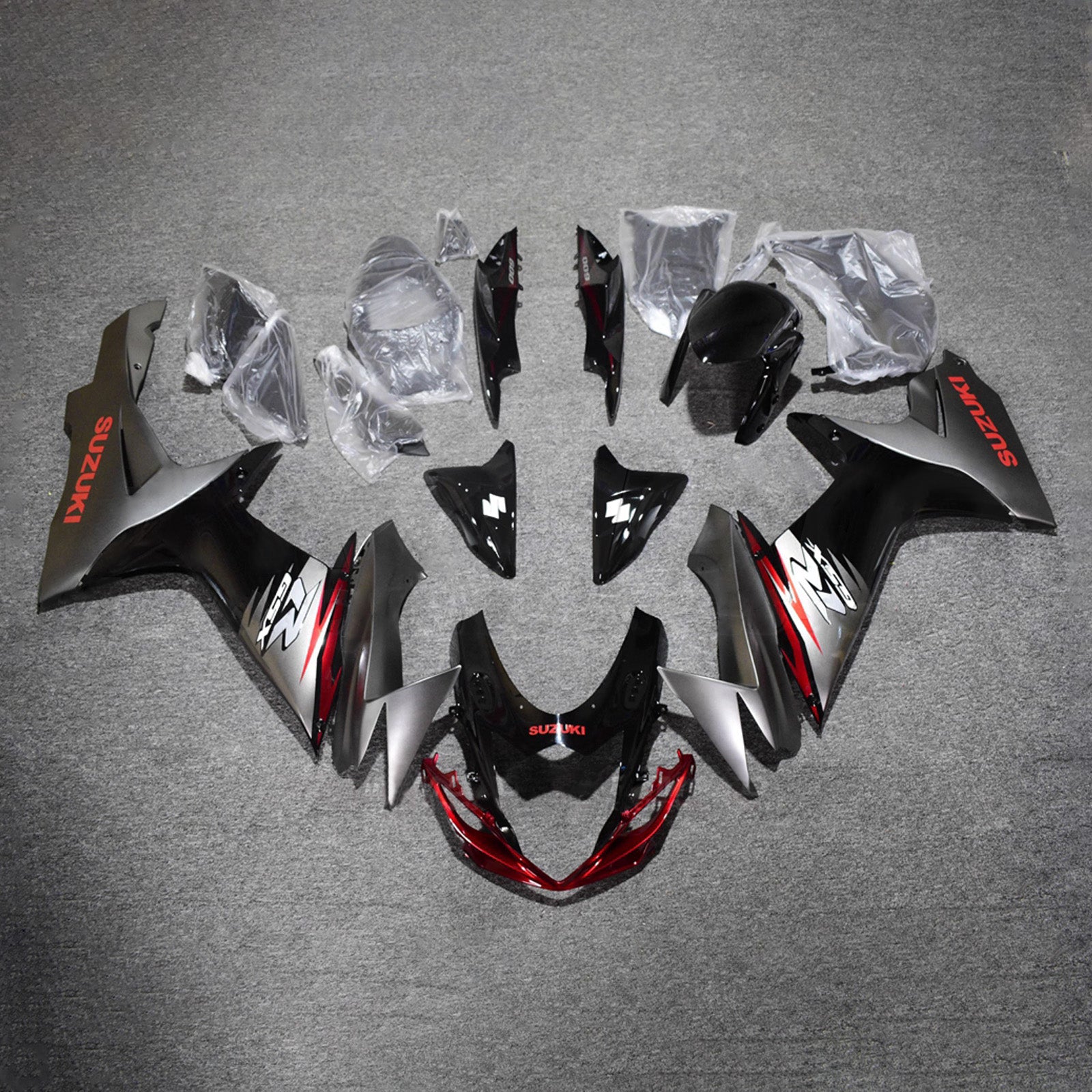 Injection Fairing Kit Bodywork Plastic ABS For Suzuki GSXR 600/750 2011-2026 K11