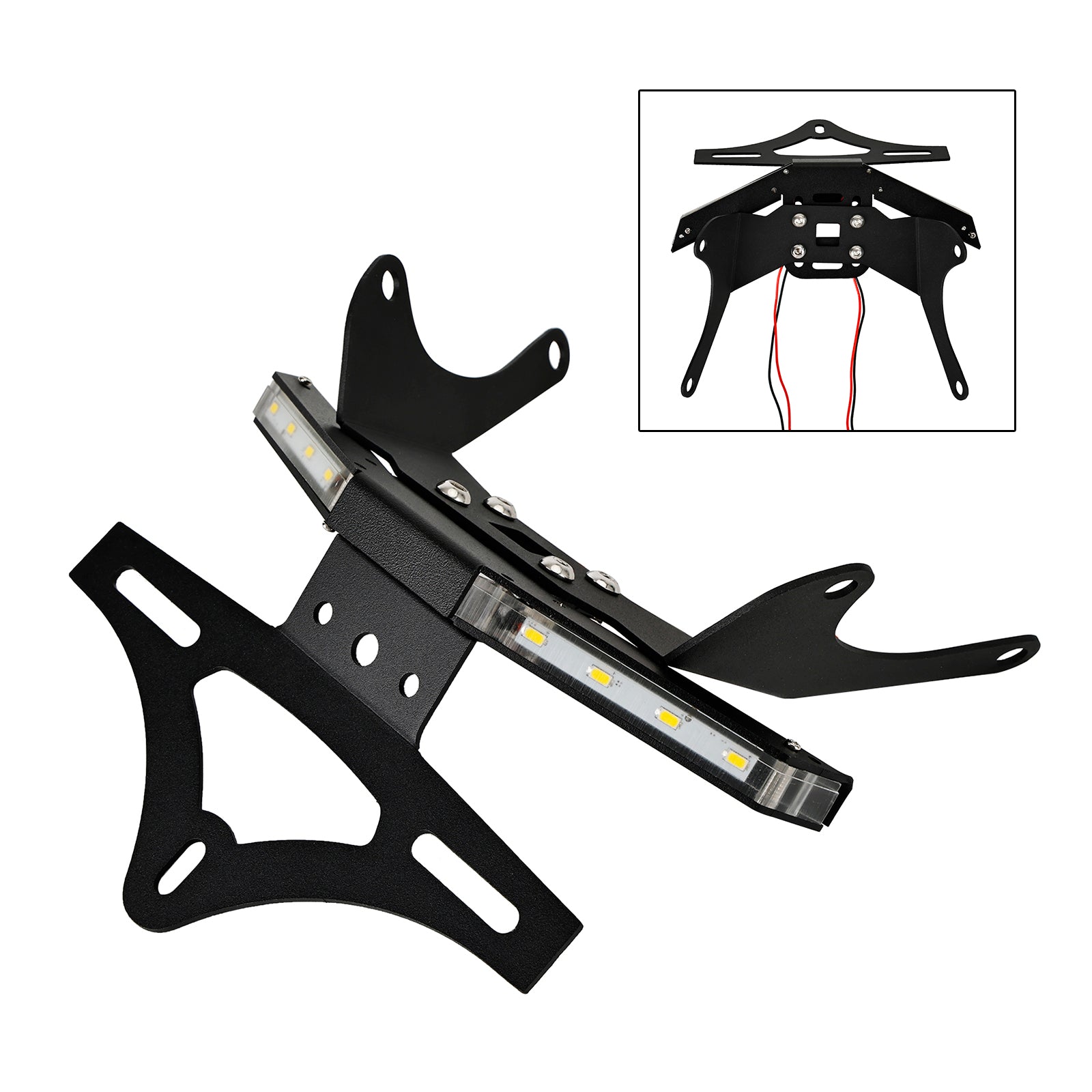 Support de support de plaque d'immatriculation ajusté pour Honda CBR650 2021-2022