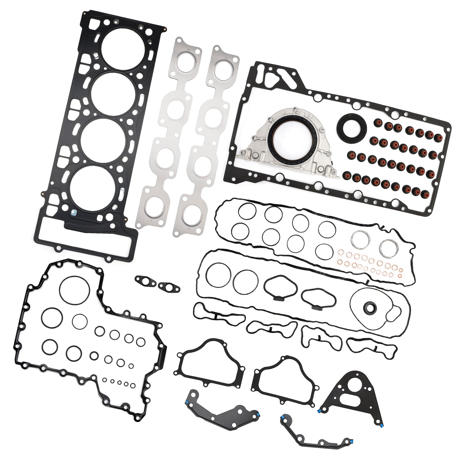 Engine Overhaul Rebuild Seals Gaskets Kit for BMW X5 X6 M F85 F86 4.4T V8 S63R
