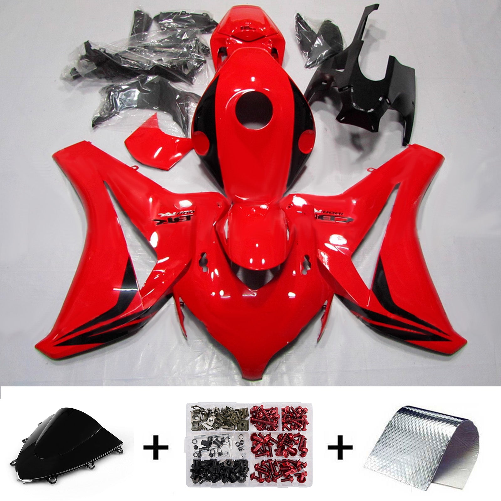 Injection Fairing Kit Bodywork Plastic ABS For Honda CBR1000RR 2008-2011