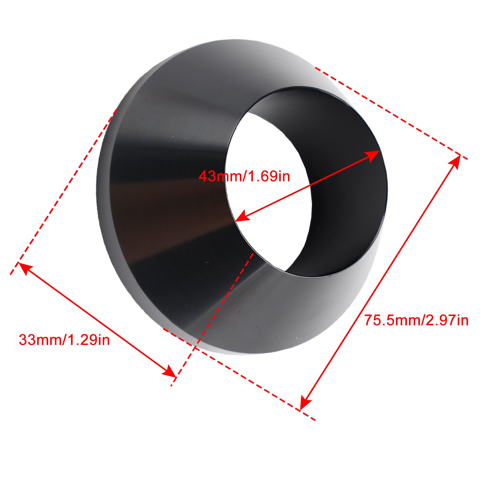 2× Upgrade Wheel Balancer Hold Down Cone for 1.67" Diameter Center Post