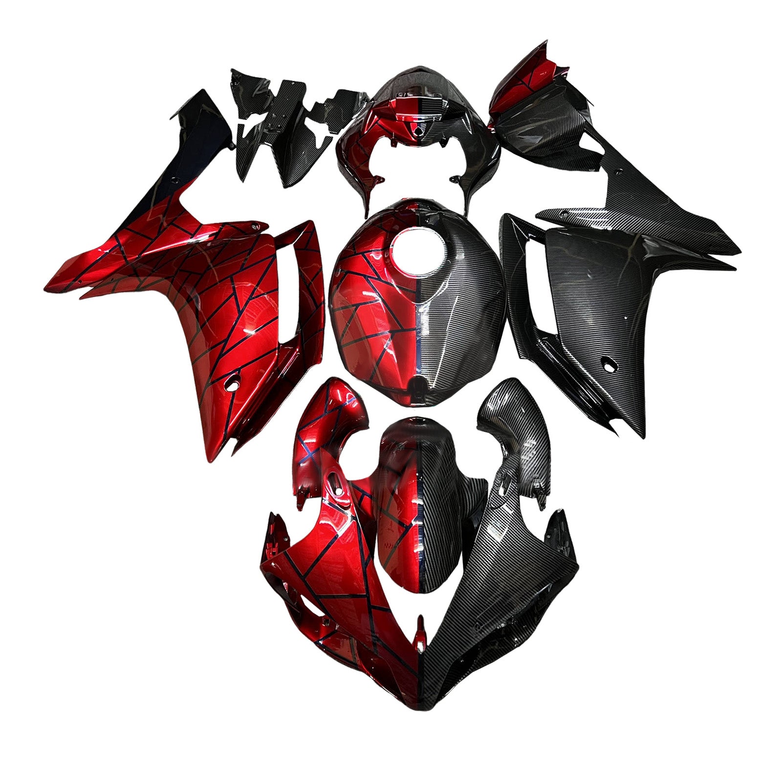 Injection Fairing Kit Bodywork Plastic ABS For Yamaha YZFR1 YZF-R1 2007-2008