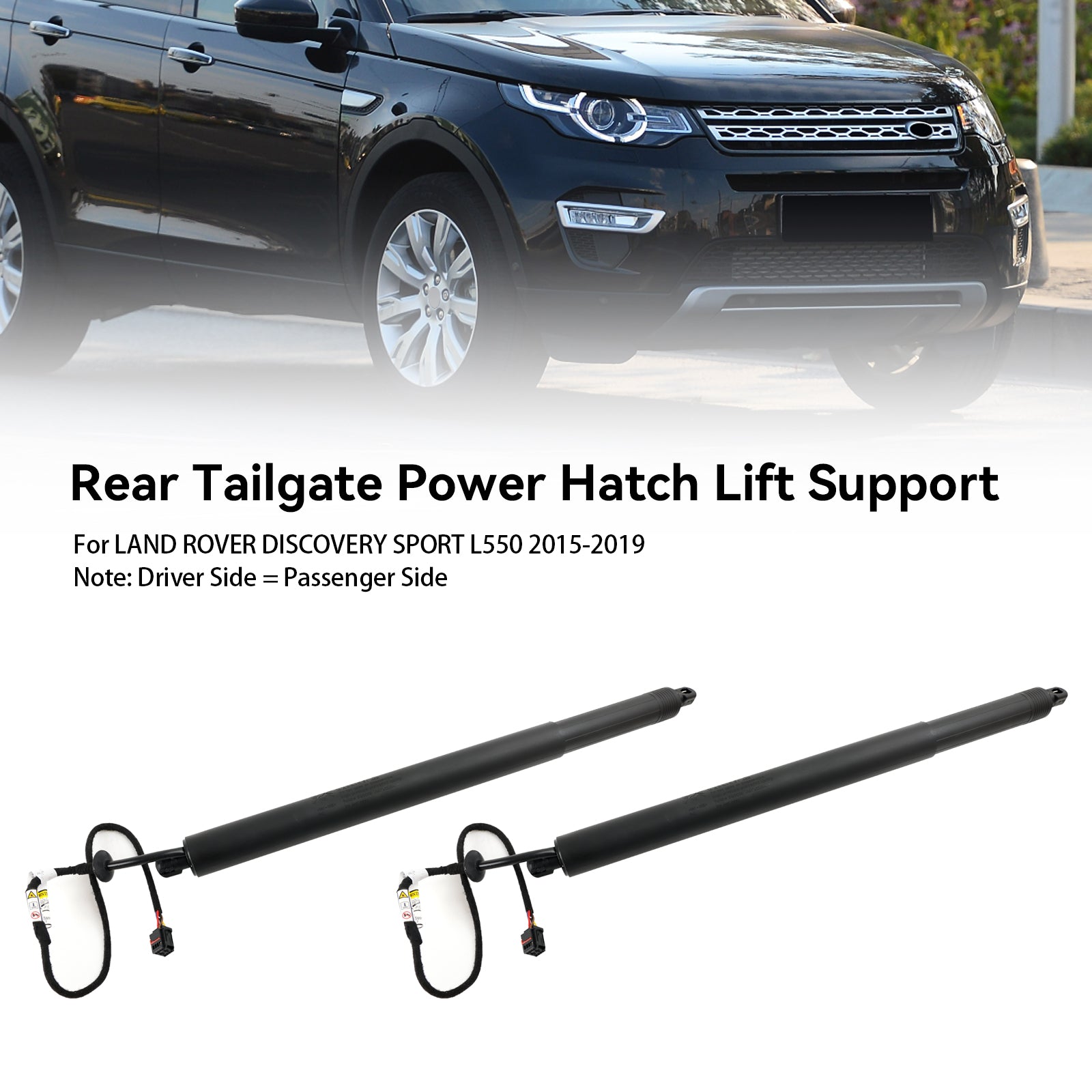 2015-2019 Land Rover Discovery Sport 2PCS Electric Tailgate Strut LR075420 LR058635 LR074798