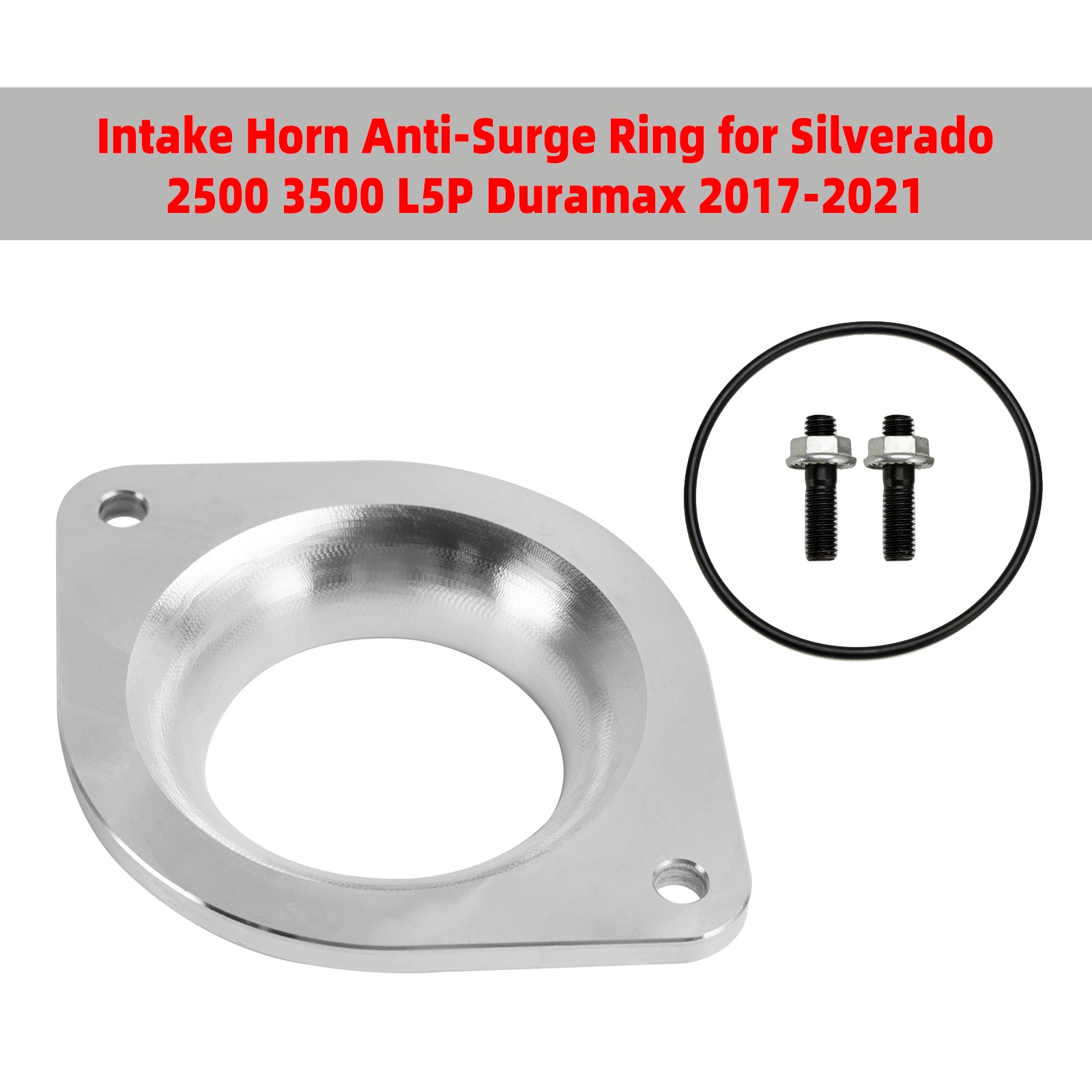 2017-2021 Silverado 2500 3500 L5P Duramax Antake Horn Anti-Surge Anneau