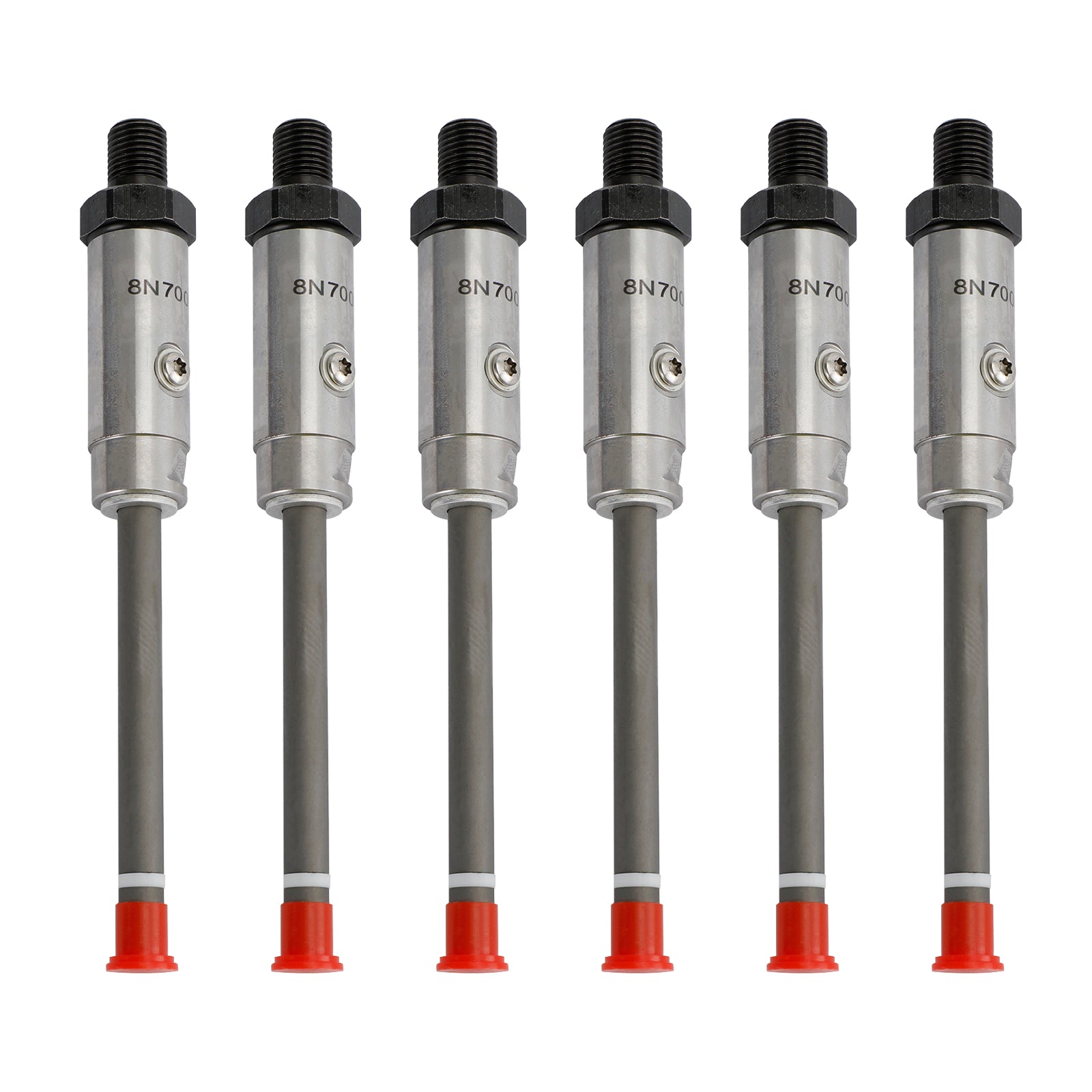 1/6Set 8N-7005 Fuel Injector Pencil Nozzle For Caterpillar CAT 3304 3306B Engine