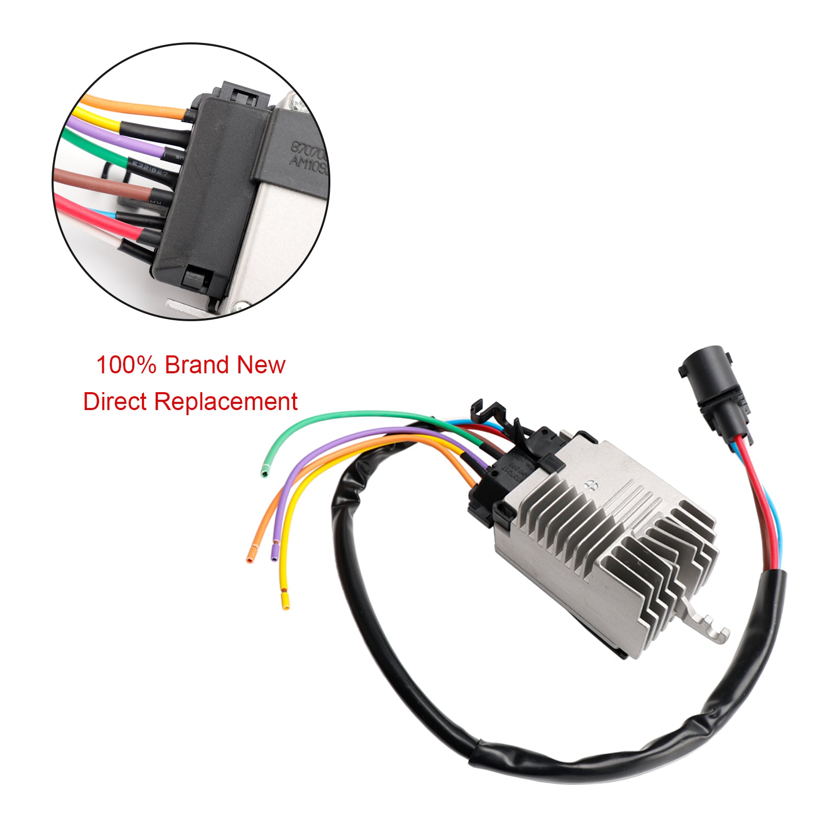 Module d'unité de commande de ventilateur de radiateur 8E0959501AB pour Audi A4 8E2 8E5 B6 8E0959501AG