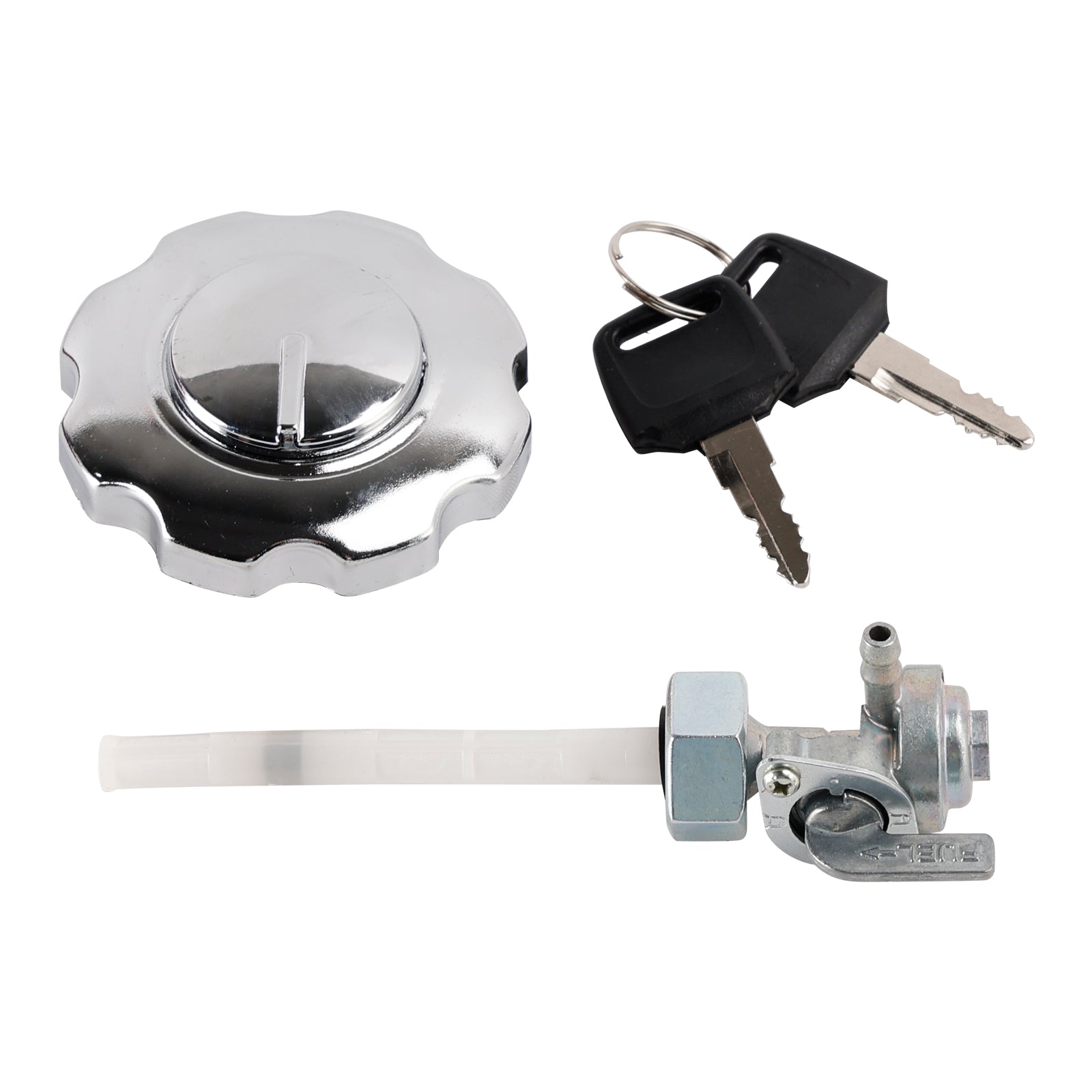 KLASSIEKE RETRO GASBRANDSTOFTANK ROOD VOOR HONDA CG 125 CAFE RACER BOBBER