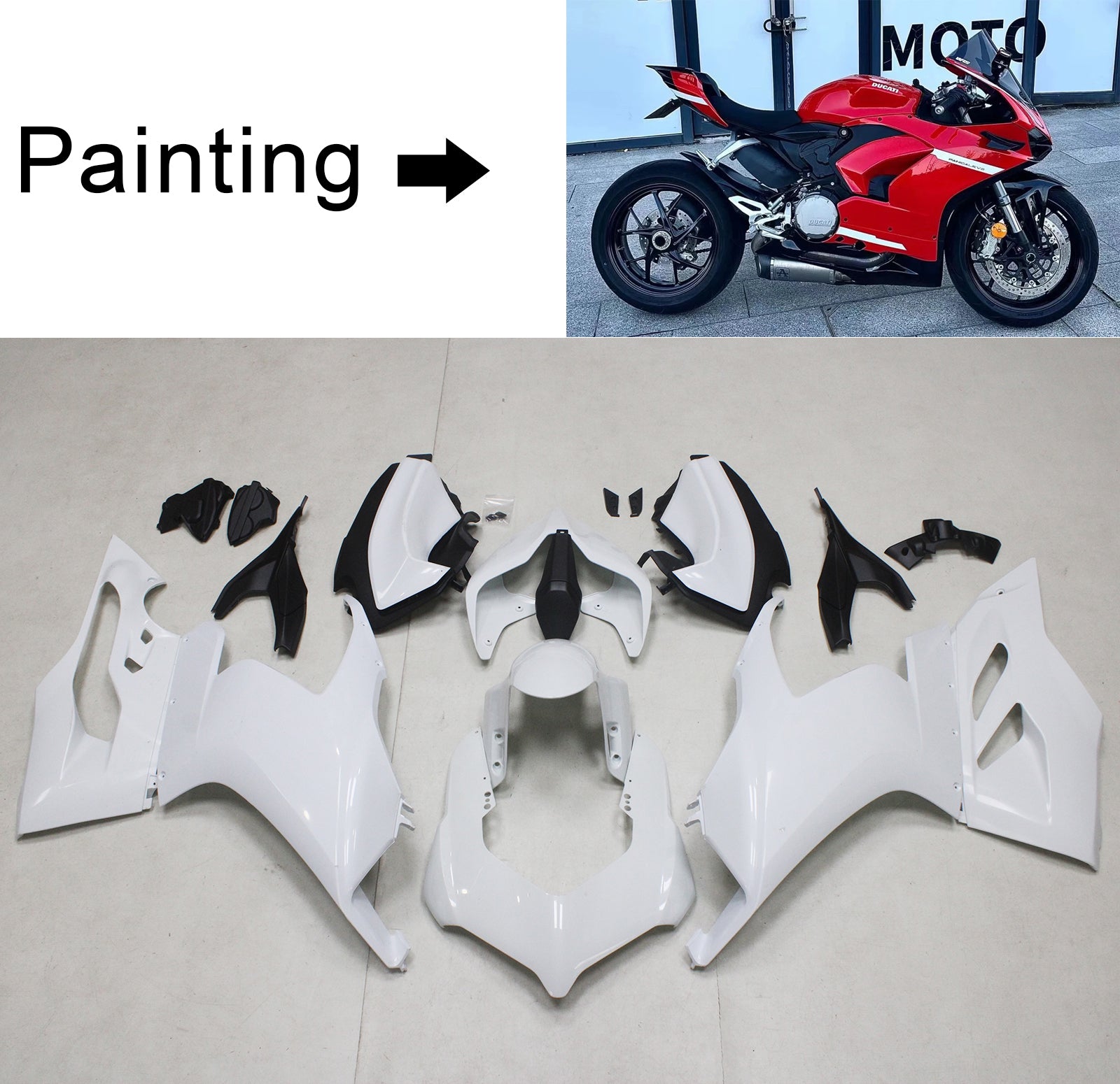 2020-2024 Ducati Panigale V2 Fairing Kit Bodywork