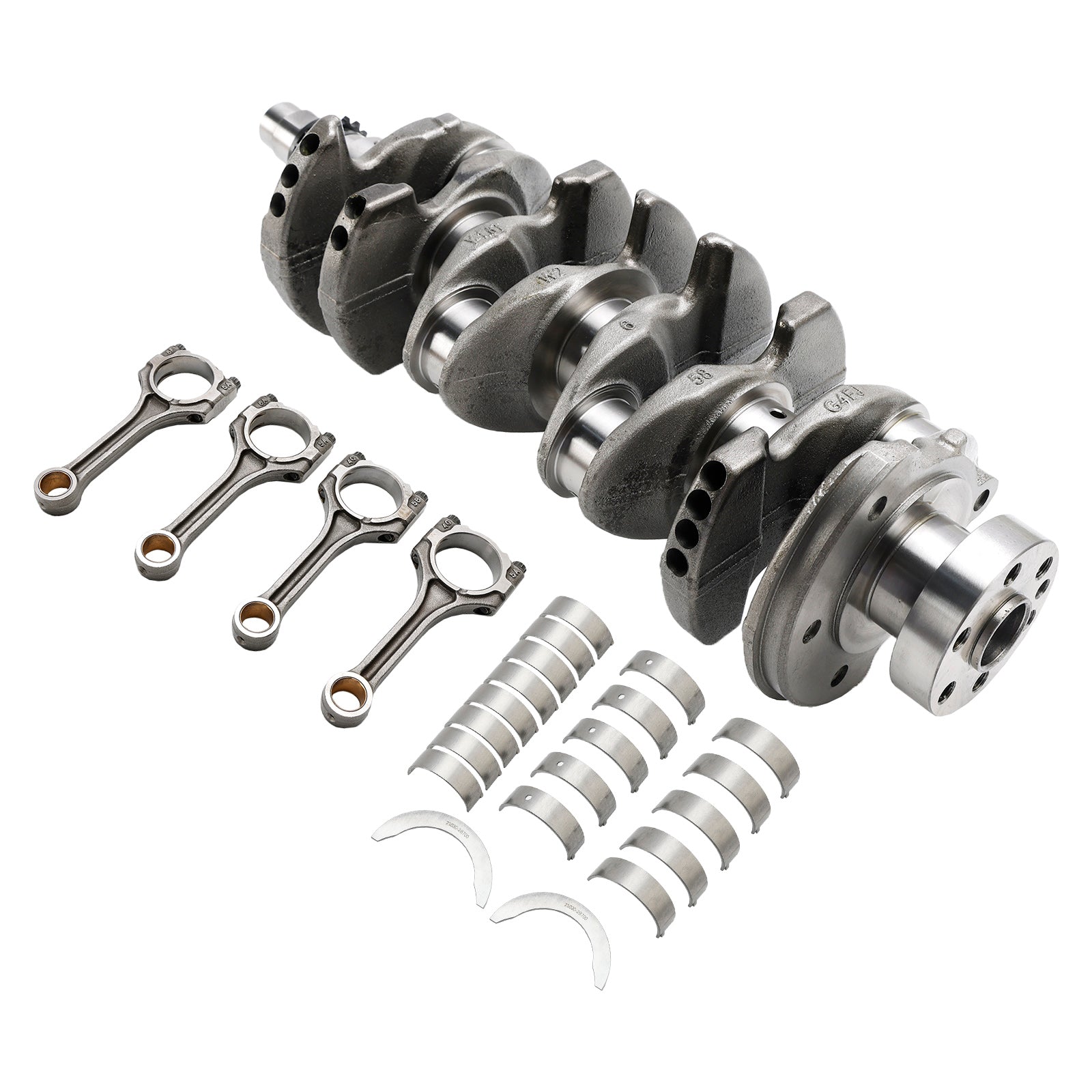 Virabrequim G4FJ 1.6L & Bielas & Rolamentos para Hyundai Tucson 2015-2020