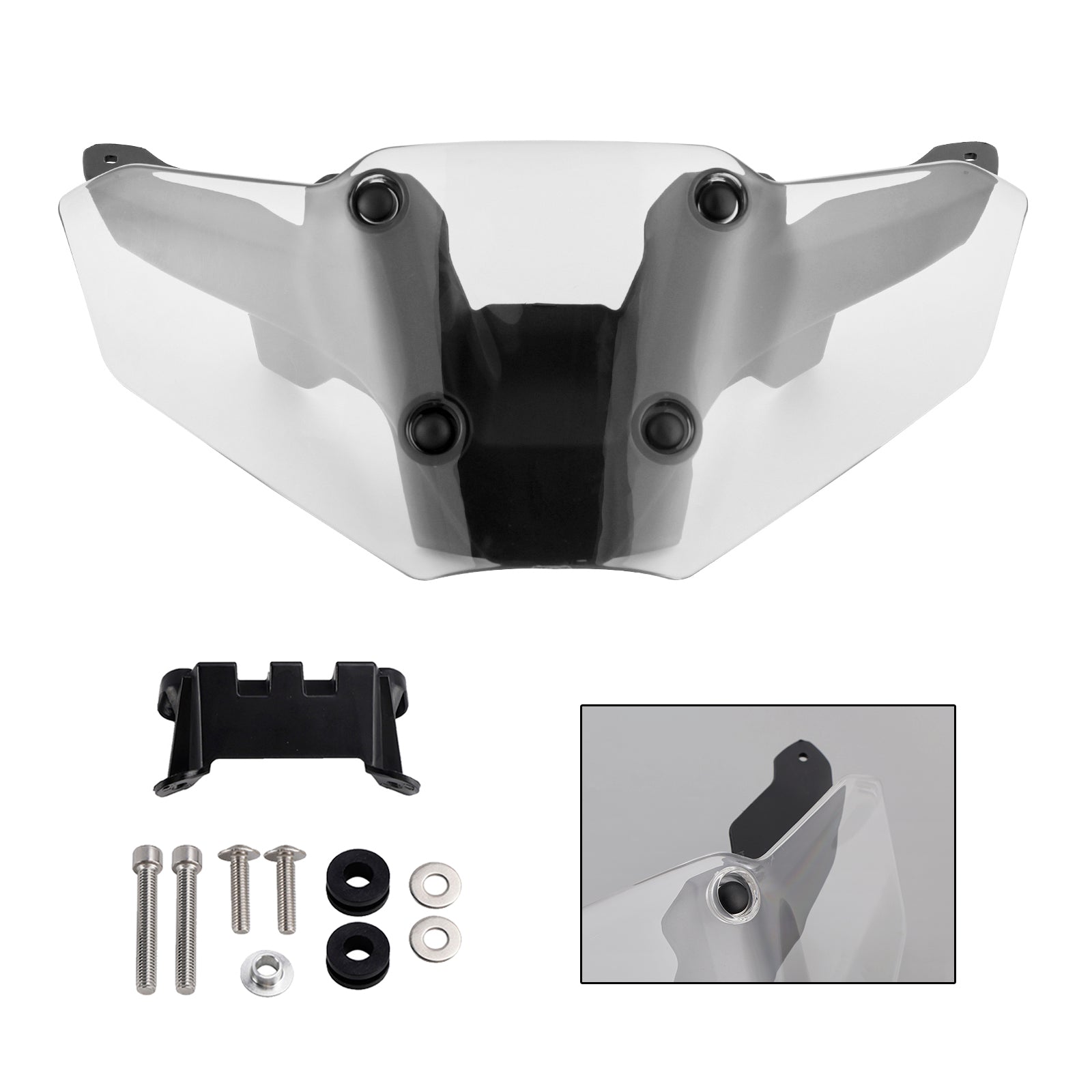 2024-2025 Yamaha MT-09/SP ABS Motorsykkel frontrute frontrute