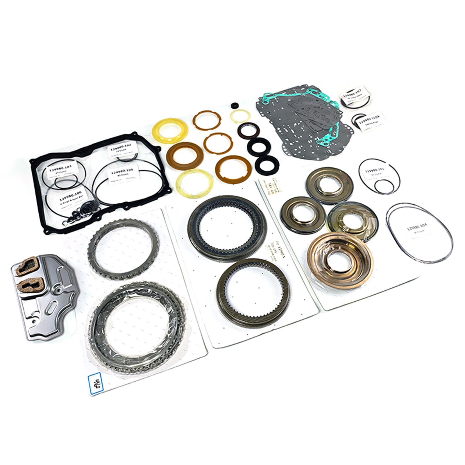 2007-2008 EOS (3.2L) 09G Transmissie Master Rebuild Kit Pakking Koppeling Set TF60SN