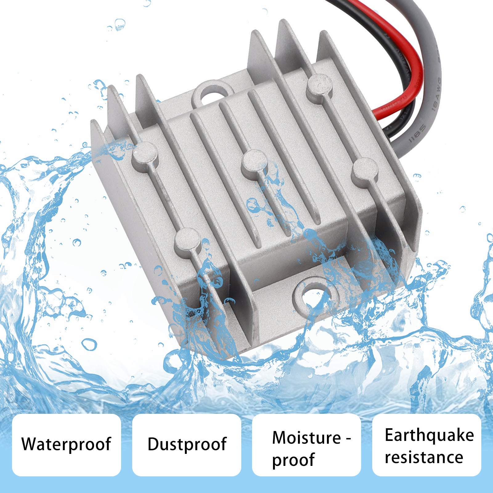 Mini Step Up Power Converter DC Power Cable 12V/24V to 30V 3.5A 105W