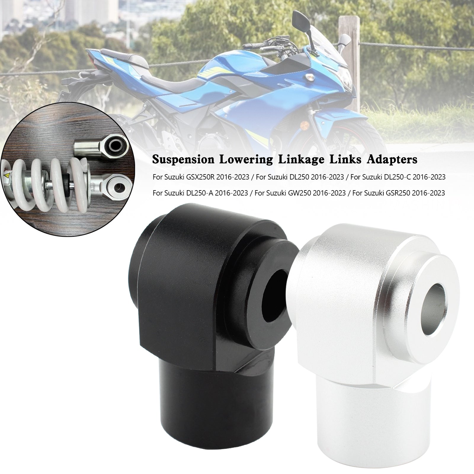 Suzuki GSR250R DL250 GW250 Sada závesných ramenných kĺbov pre GSX250R