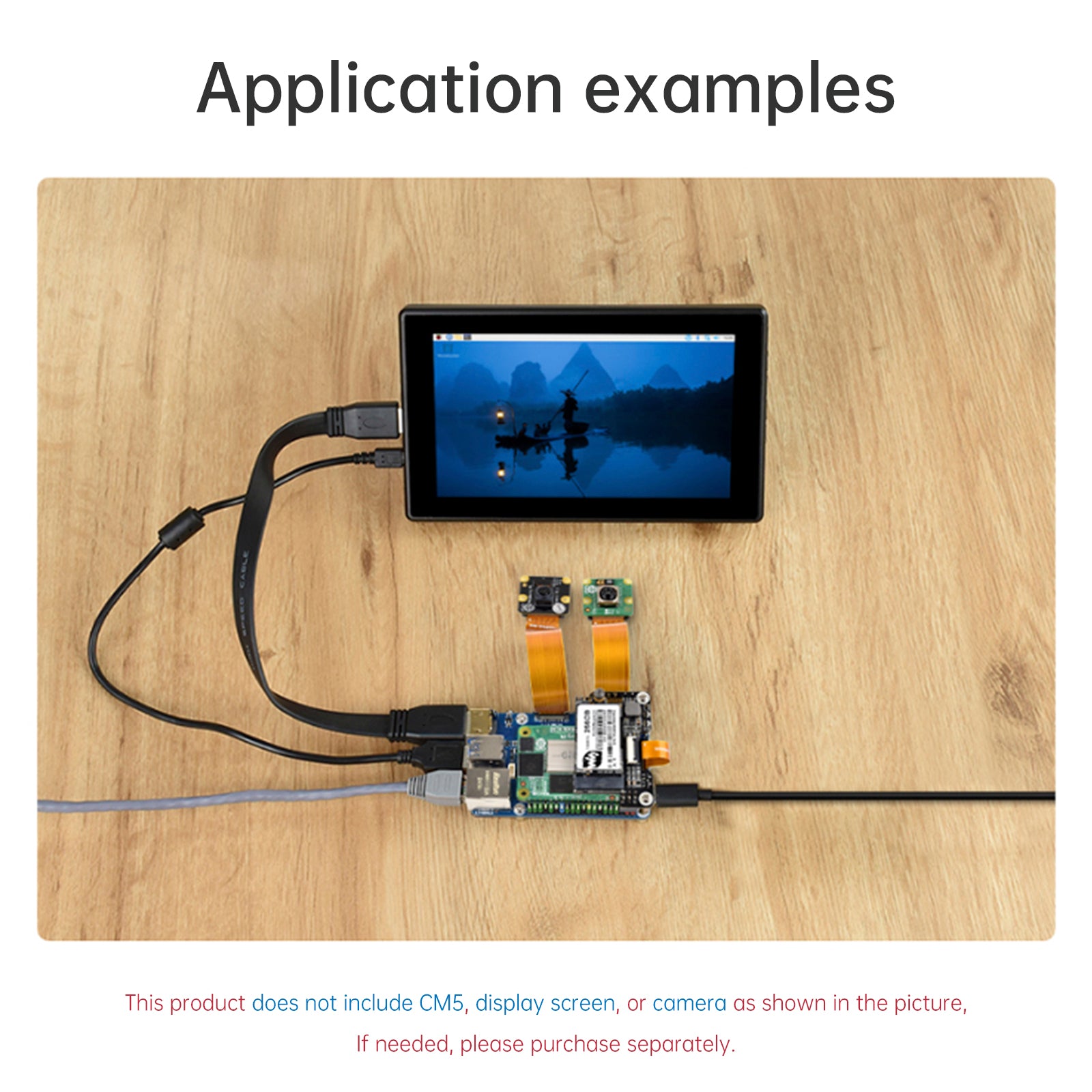 Raspberry Pi Compute Module 5 Uitbreidingskaart CM5 Computing Module Kernkaart