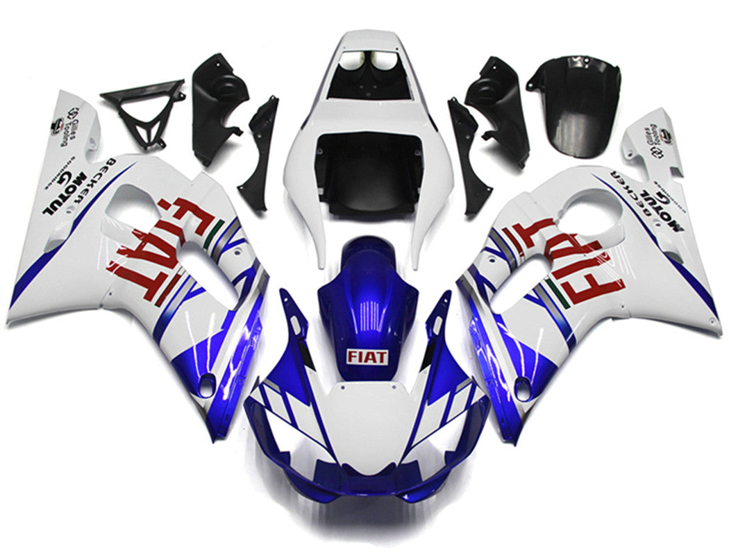 1998-2002 Yamaha yzf 600 R6 Kit de camence d'injection de carrosserie en plastique ABS # 20