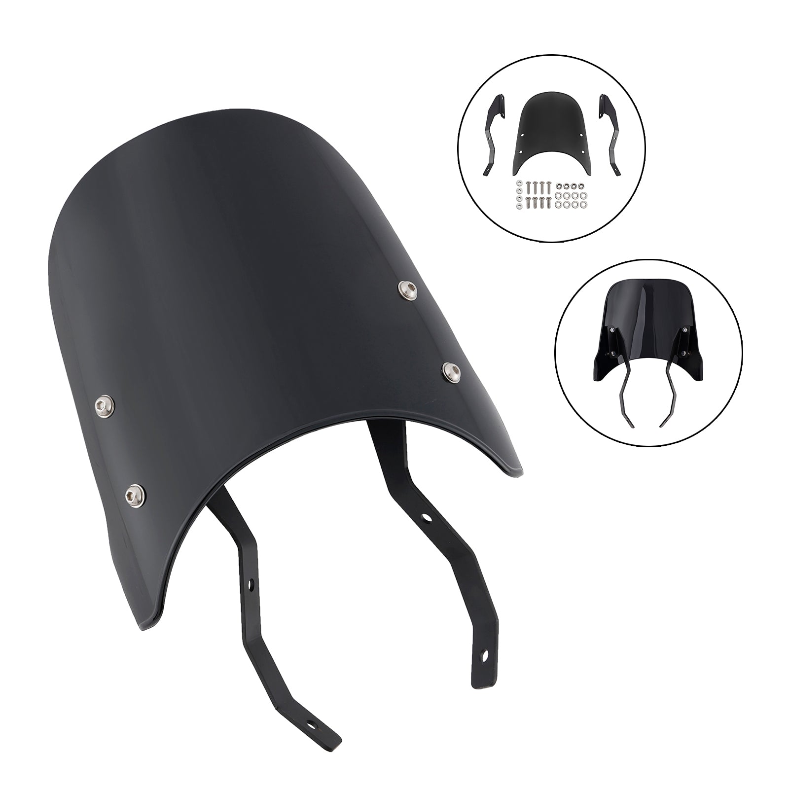 Pare-brise ajustement du pare-brise pour Honda Rebel 250 300 500 CL250 CL300 CL500 23-24