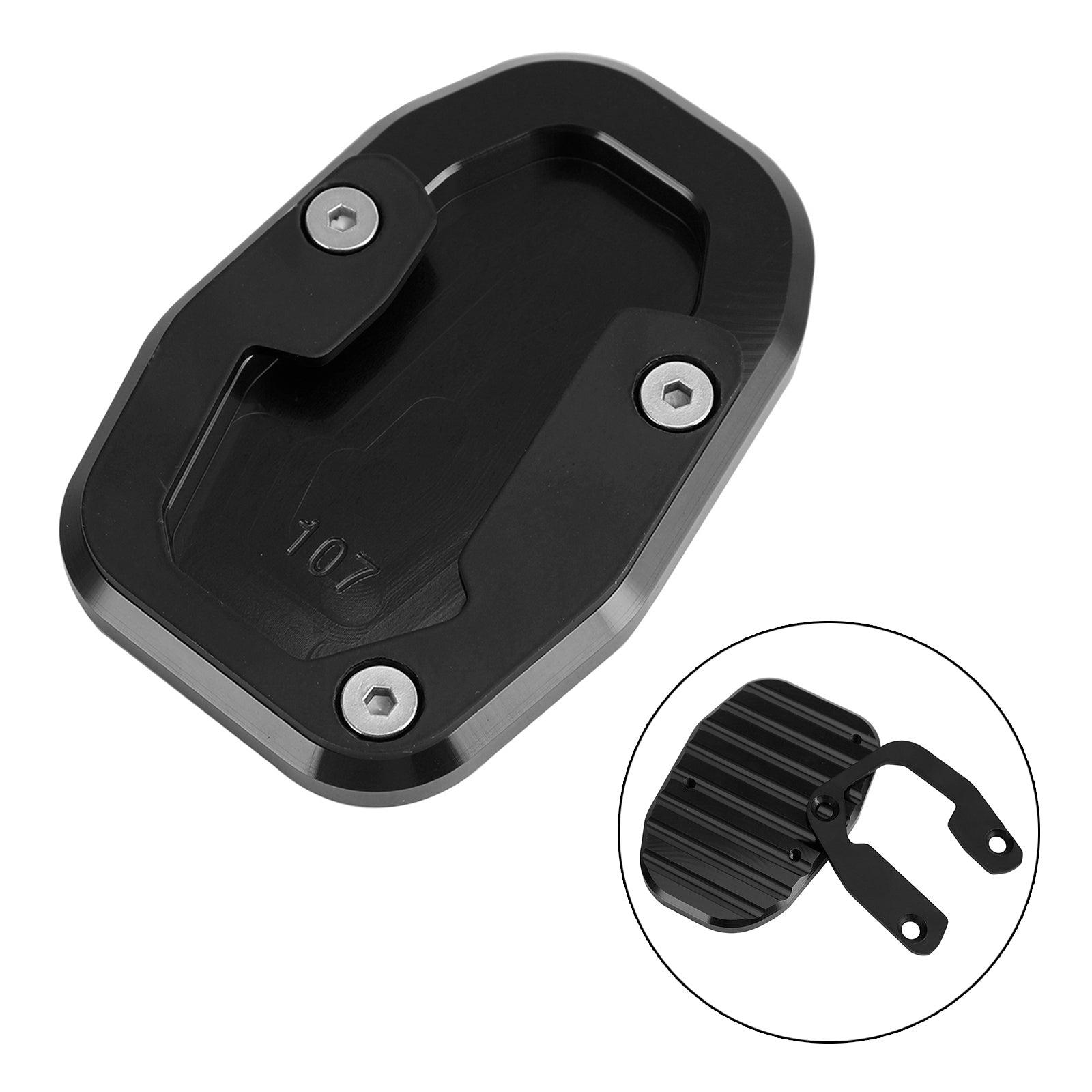 2022-2023 Ducati Desert X Kickstand Engel Plate Pad