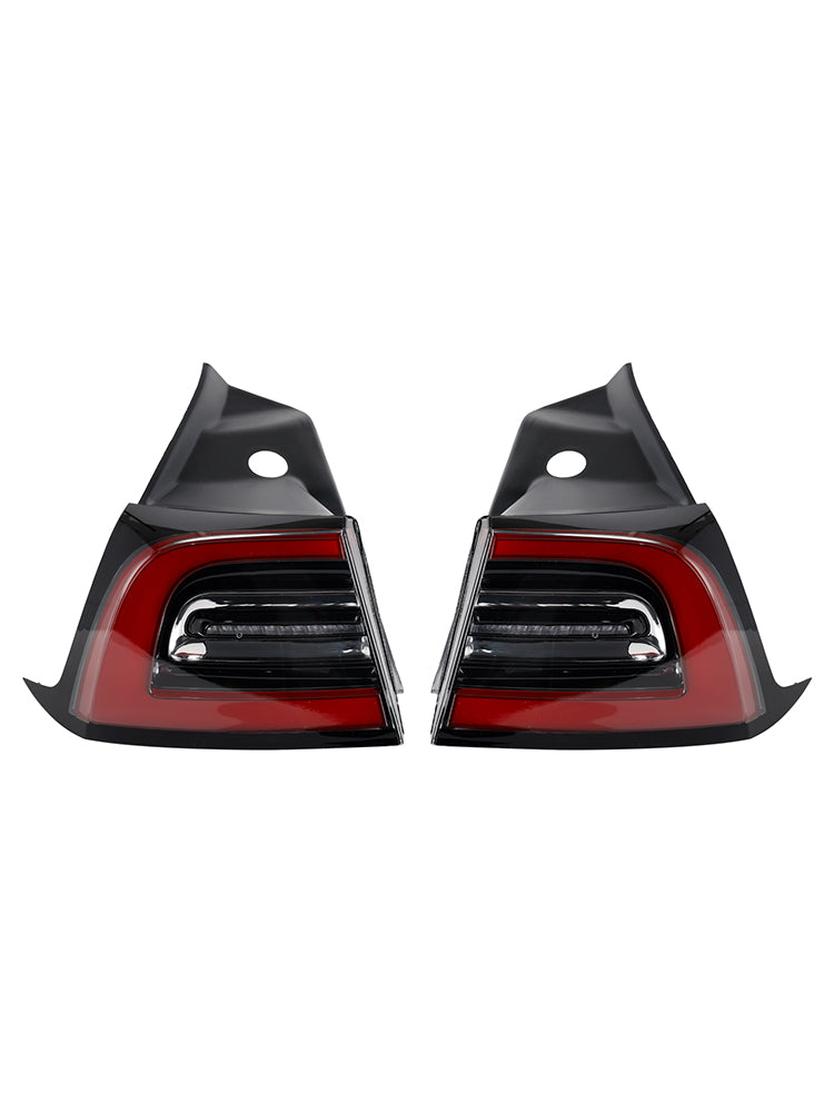 L+R LED Tail Lamp Outer Rear Tail Light 3 Pin For Tesla Model 3 Y 2017-2023