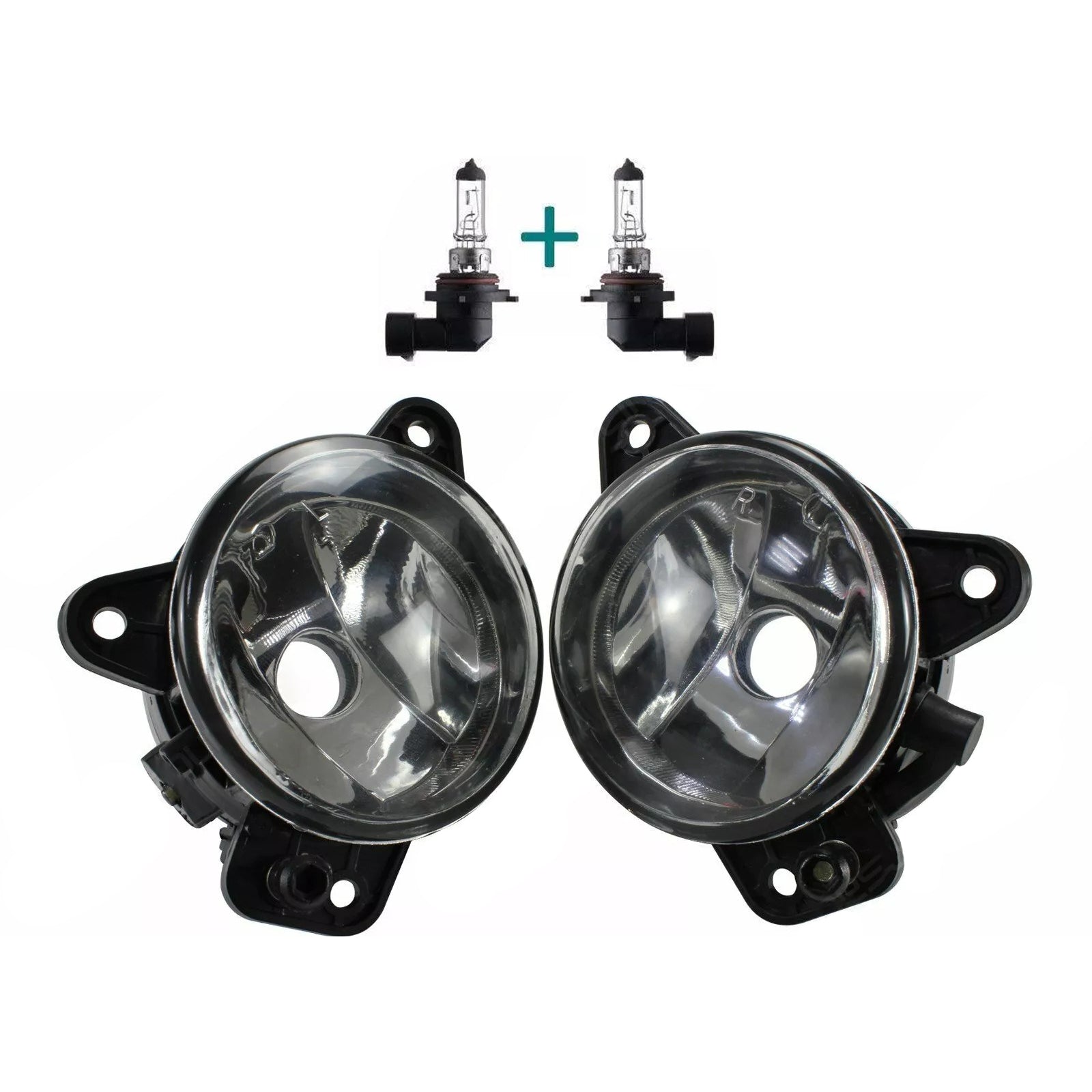 Paar mistlampen voor met lampen voor VW Transporter T5 & Caravelle 2003-2010