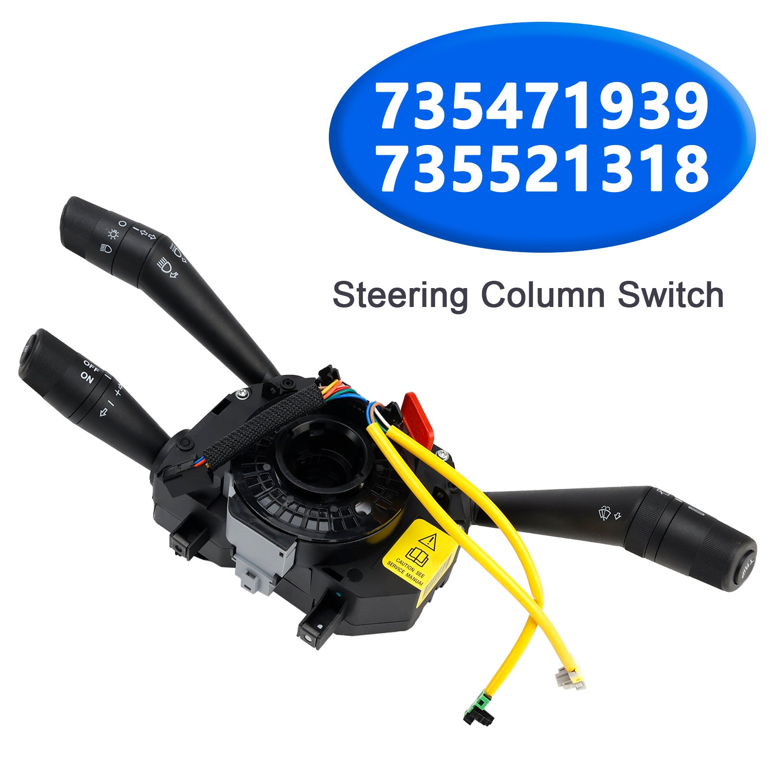 Interruptor de columna de dirección completo para Fiat Punto Evo Abarth 735471939 735521318