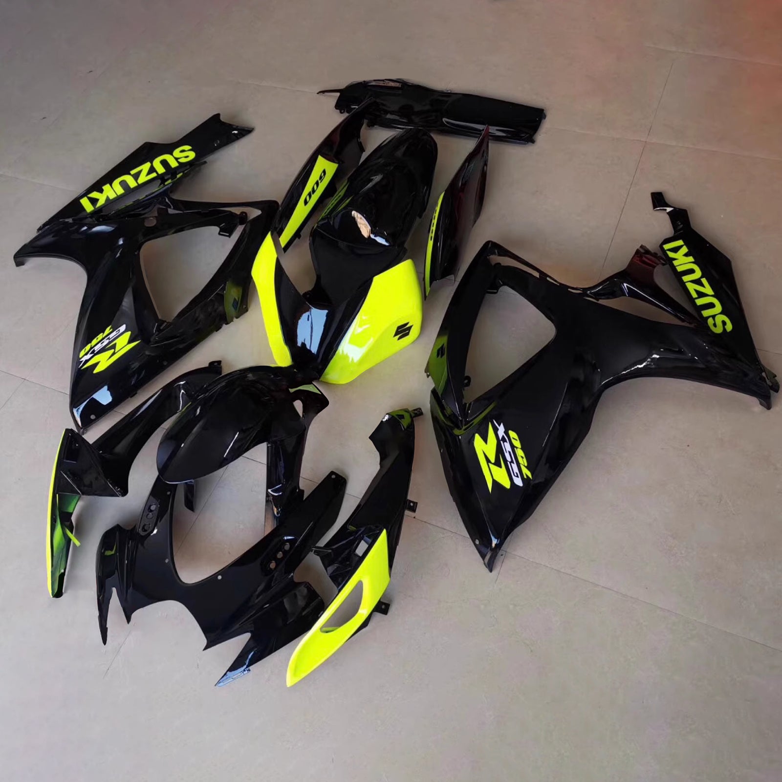 Injection Fairing Kit Bodywork Plastic ABS For Suzuki GSXR 600/750 2008-2010 K8