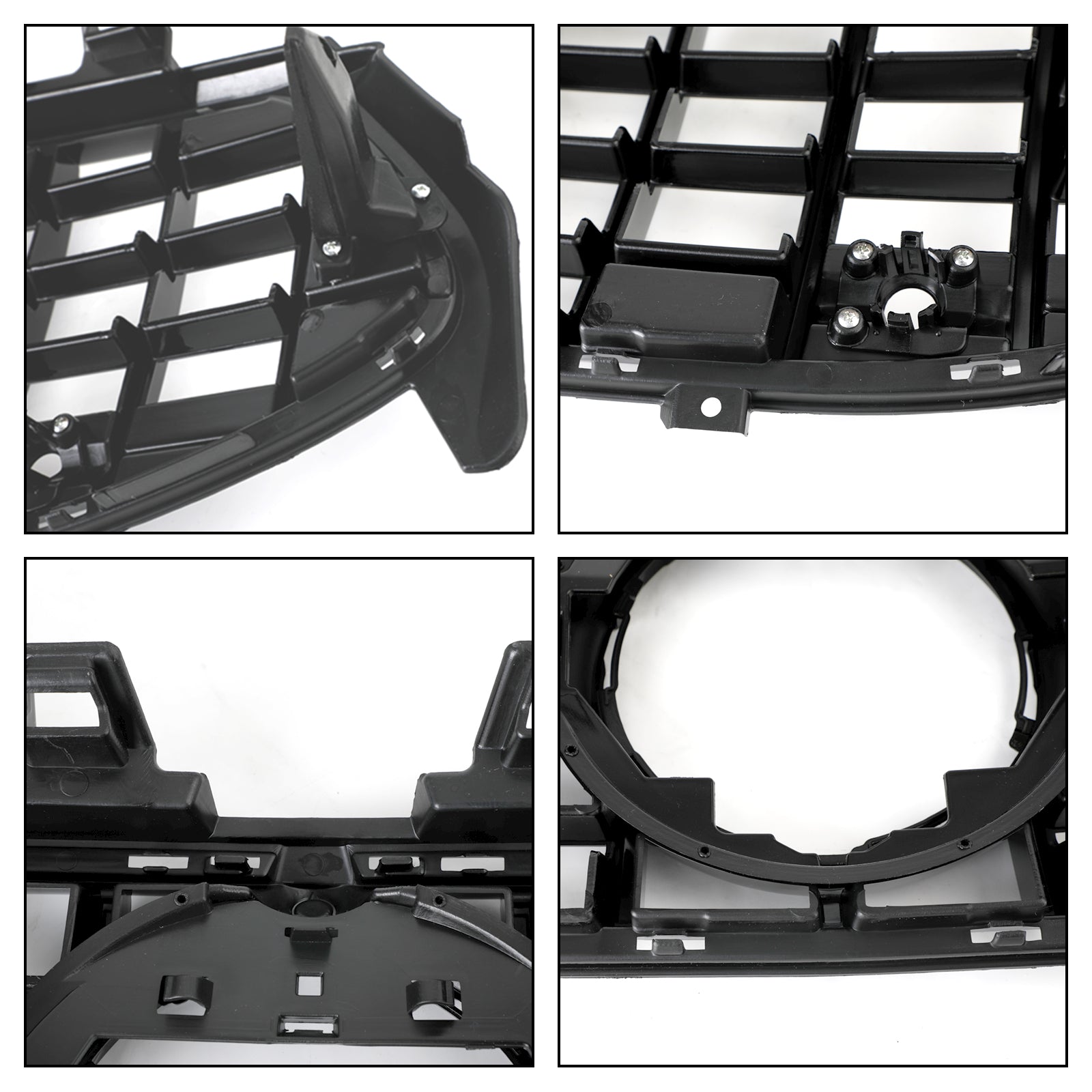 2020 2021 2022 2023 CLASE W118 Parrilla de parachoques delantera negra para MERCEDES BENZ C11