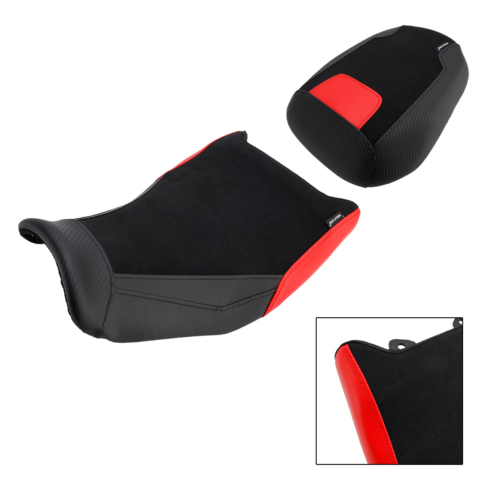 Front&Rear Raider Passenger Lower Kit Red For Suzuki V-Strom250Sx 2024-2025