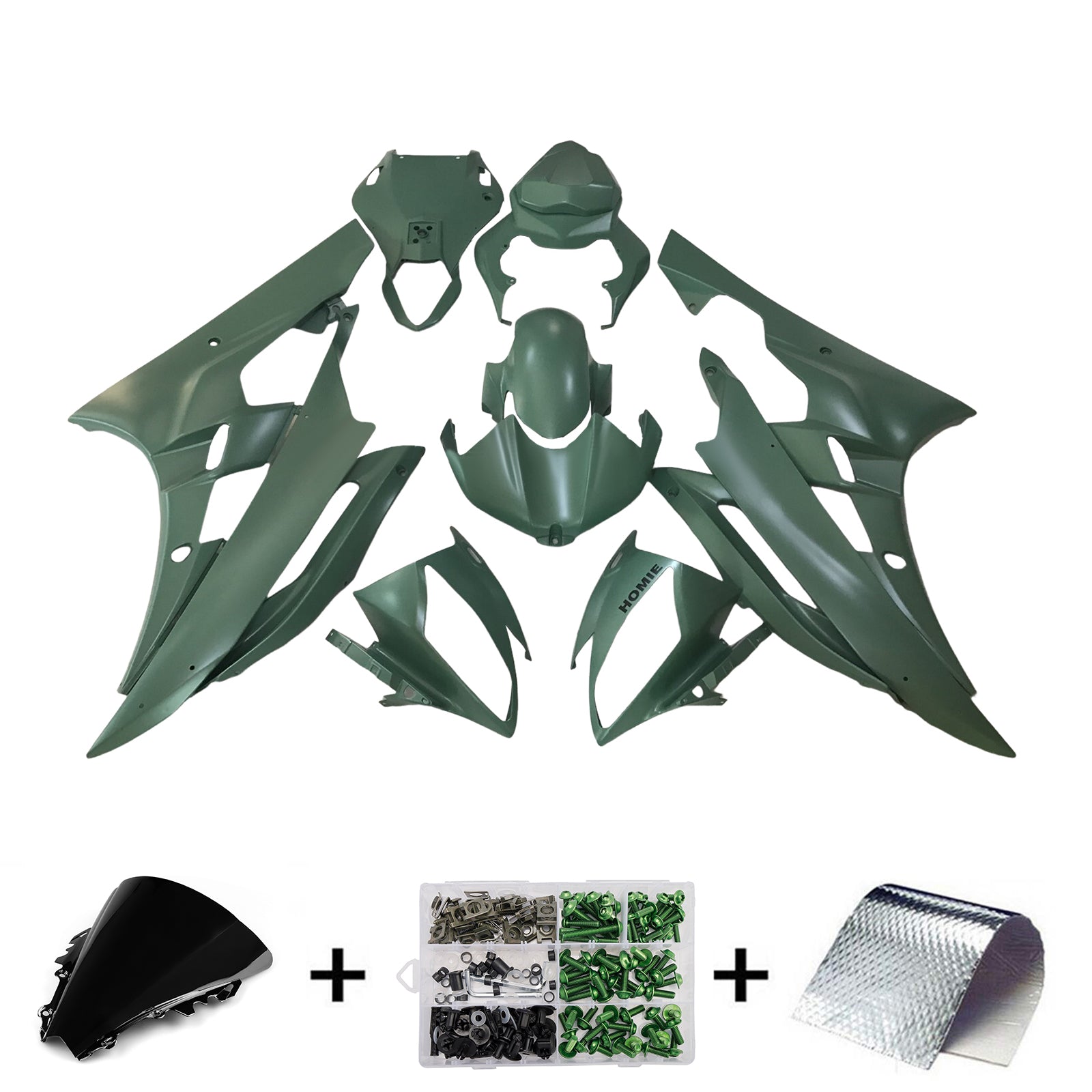 Injection Fairing Kit Bodywork Plastic ABS For Yamaha YZFR6 YZF-R6 2006-2007