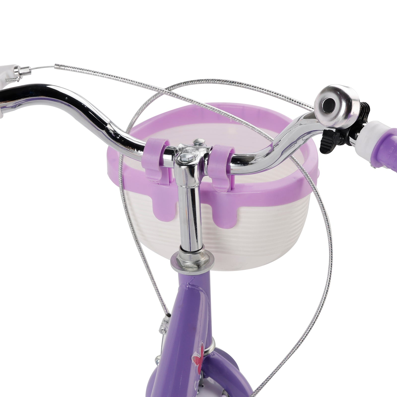 16"/18" Children Princess Bicycle Girls Bike with Removable Training Wheels Pink