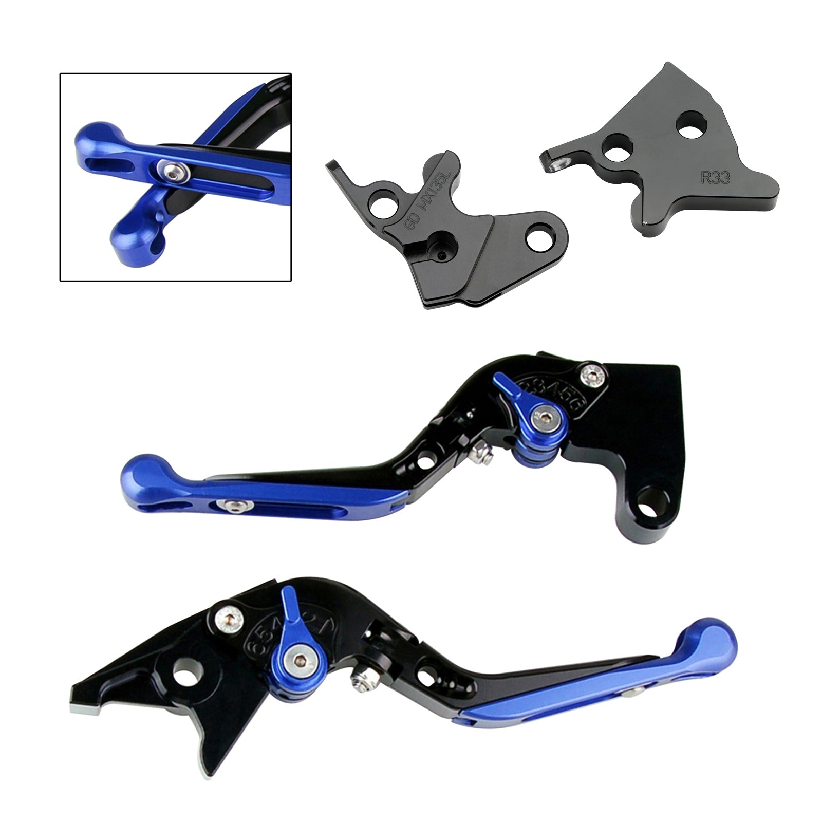 2005-2014 YAMAHA YBR125 Adjustable Clutch Brake Lever