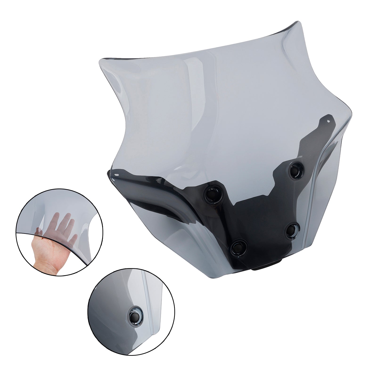 2024-2025 YAMAHA MT-09/SP Windshield WindScreen + Bracket