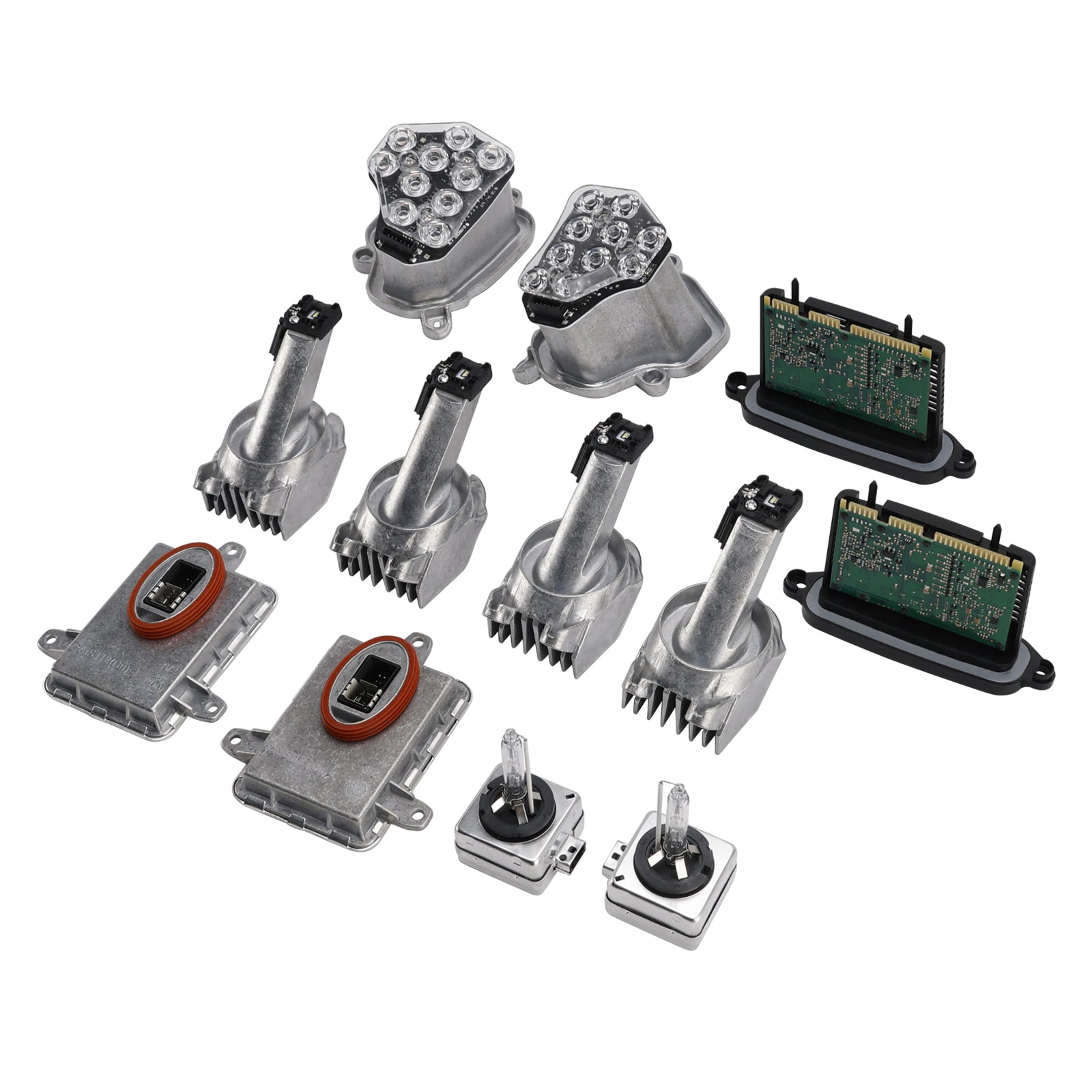 12ST Vänster+Höger Strömmodul LED-strålkastare AHL För BMW 5-serie F10 F11 F07
