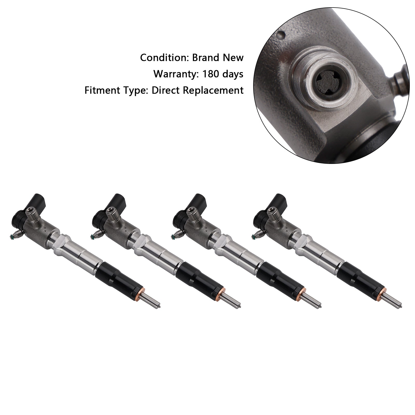 2011.04+ Ford Ranger Mk3 (TKE) 4pcs Injetor de combustível GK2Q-9K546-AC 4103590680808 GK2Q9K546AB