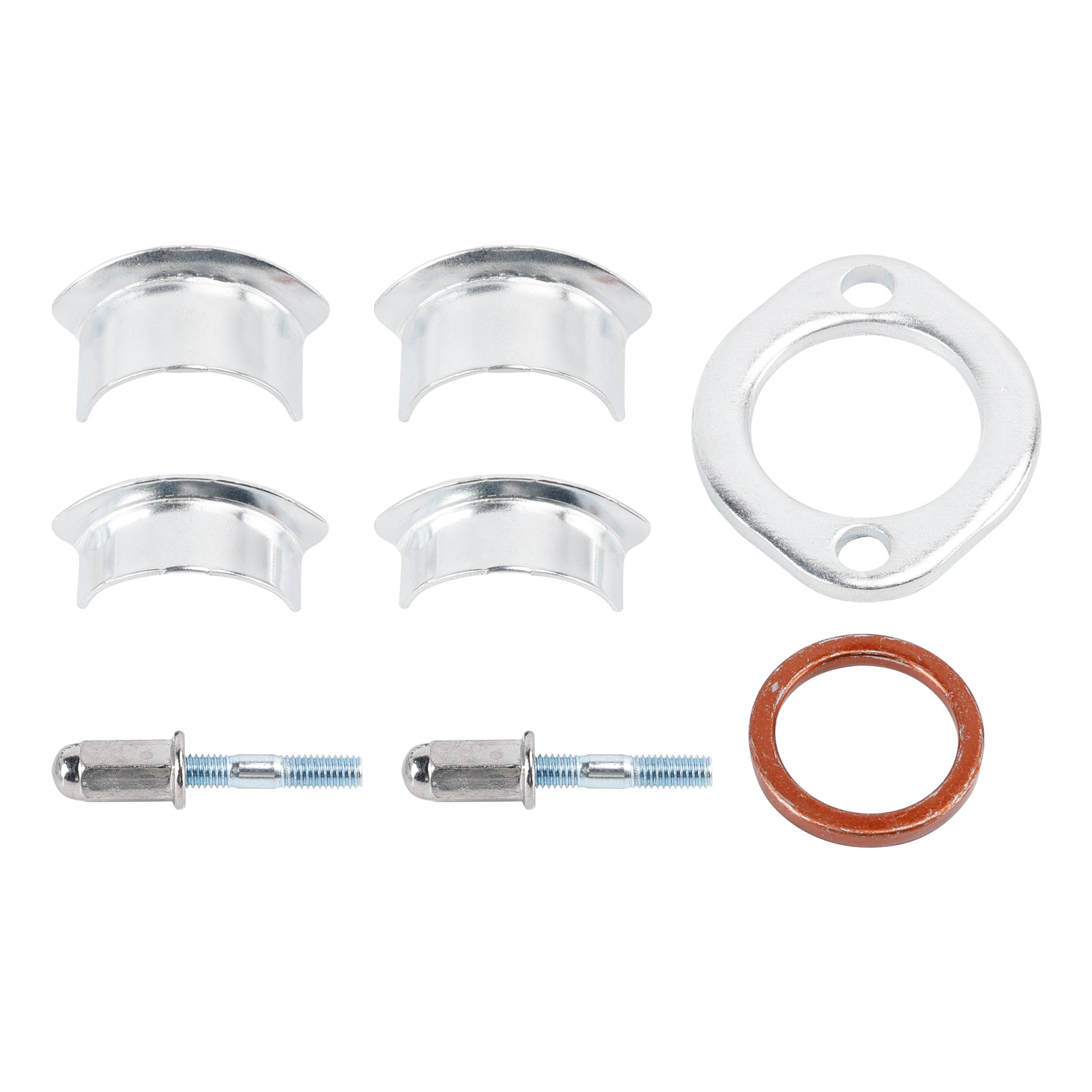Kit de soporte de abrazadera para collares de escape, para Honda CG CB CT XL 125S XL185