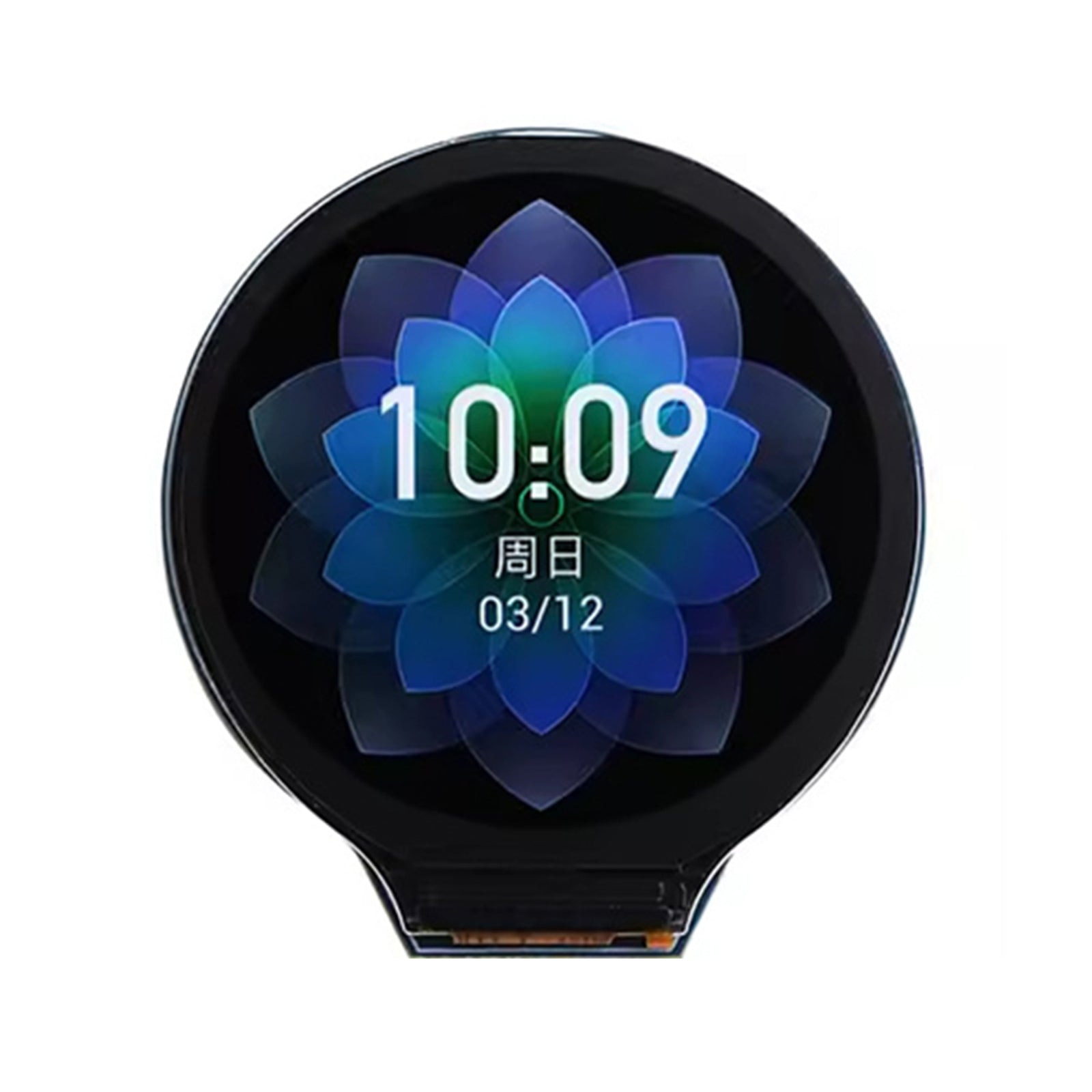 ESP32 S3 Development Board Round IPS Screen Bluetooth 240MHz Driftsfrekvens