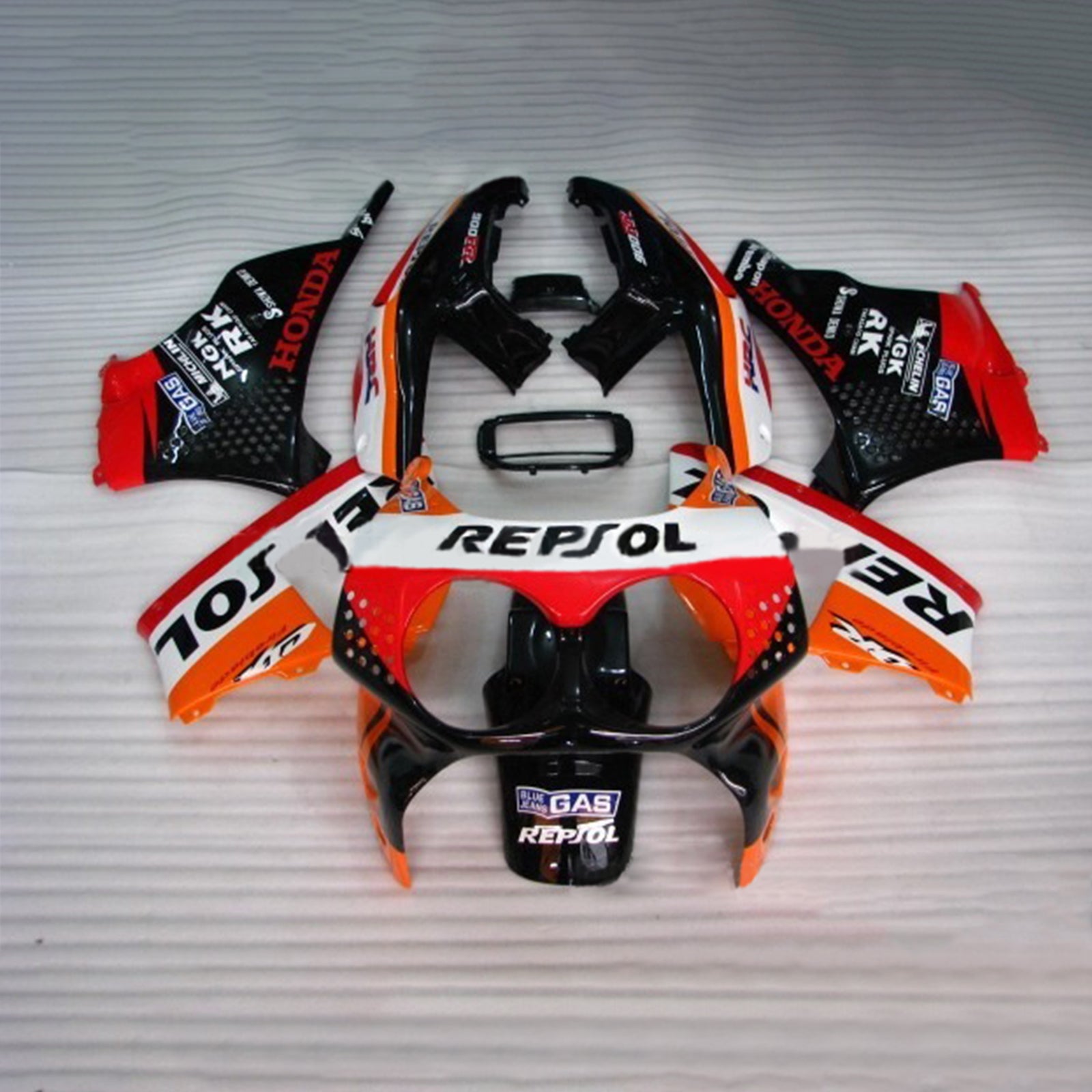 1992-1993 Honda CBR900RR 893 Amotopart Injeksjon Fairing Kit Bodywork Plastic ABS #116