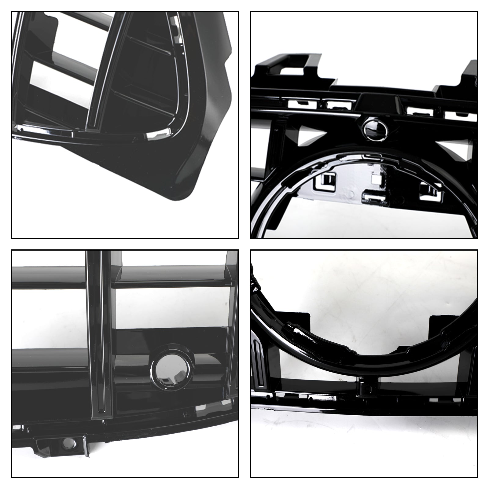 2020 2021 2022 2023 CLASE W118 Parrilla de parachoques delantera negra para MERCEDES BENZ C11