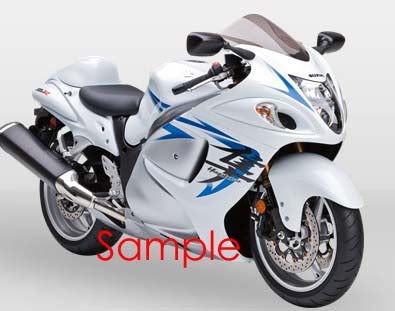 2008-2020 Suzuki Hayabusa GSX1300R Injektionsmässa kit Bodywork Plastic ABS